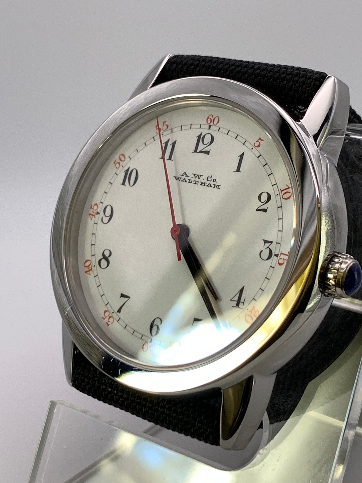 Neo vintage. 42mm Waltham pocket watch dial.