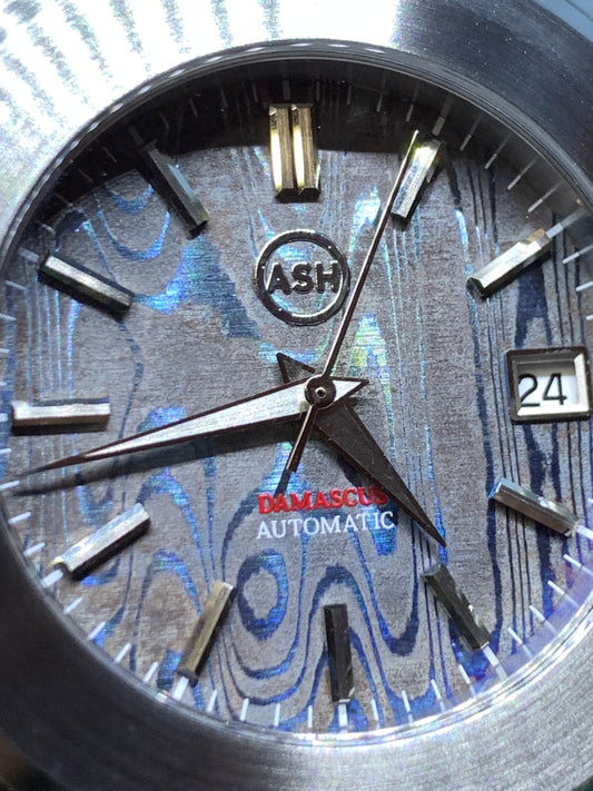 Ghost Fleet. 40mm brushed stainless steel case. Sapphire crystal. Seiko NH35.