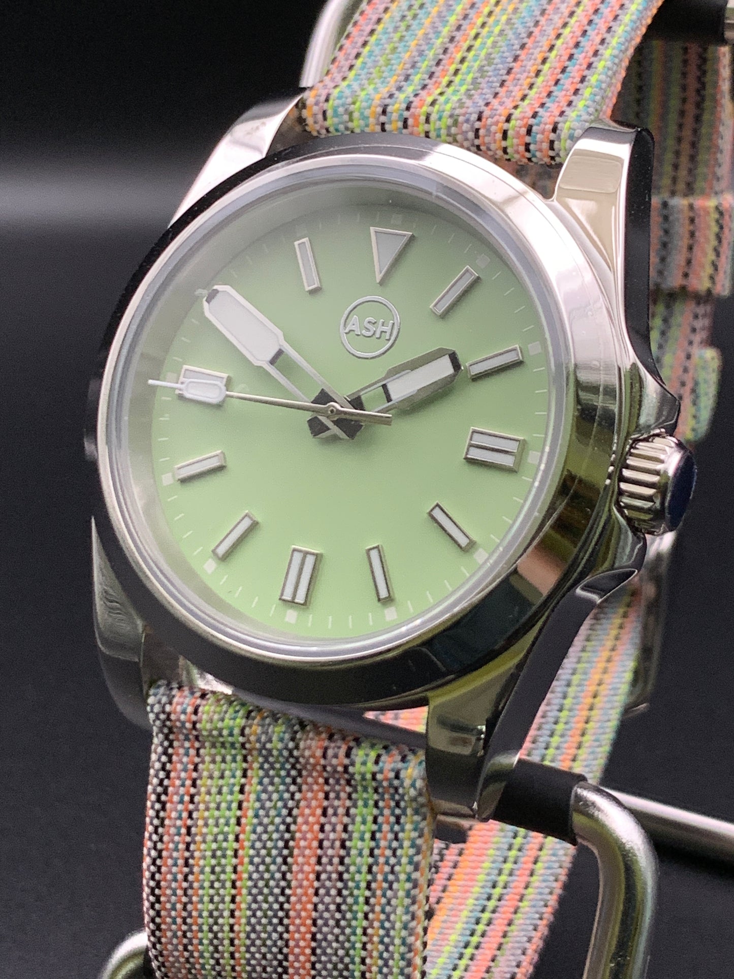36mm Seafoam sport watch. 2 straps included.