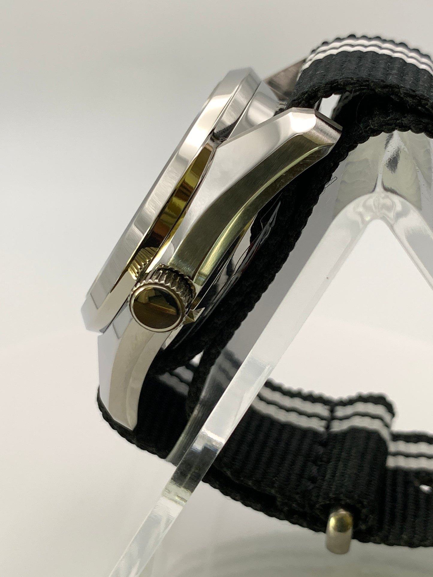 Bullseye field watch. Flieger B style dial.