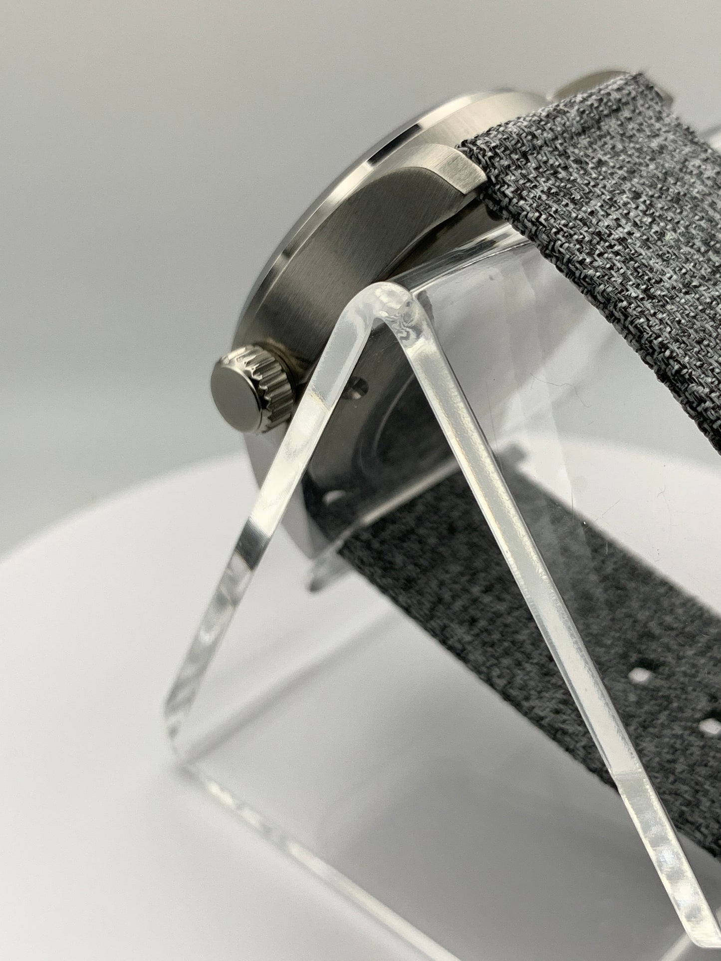 36mm Deep Salmon Dress Watch