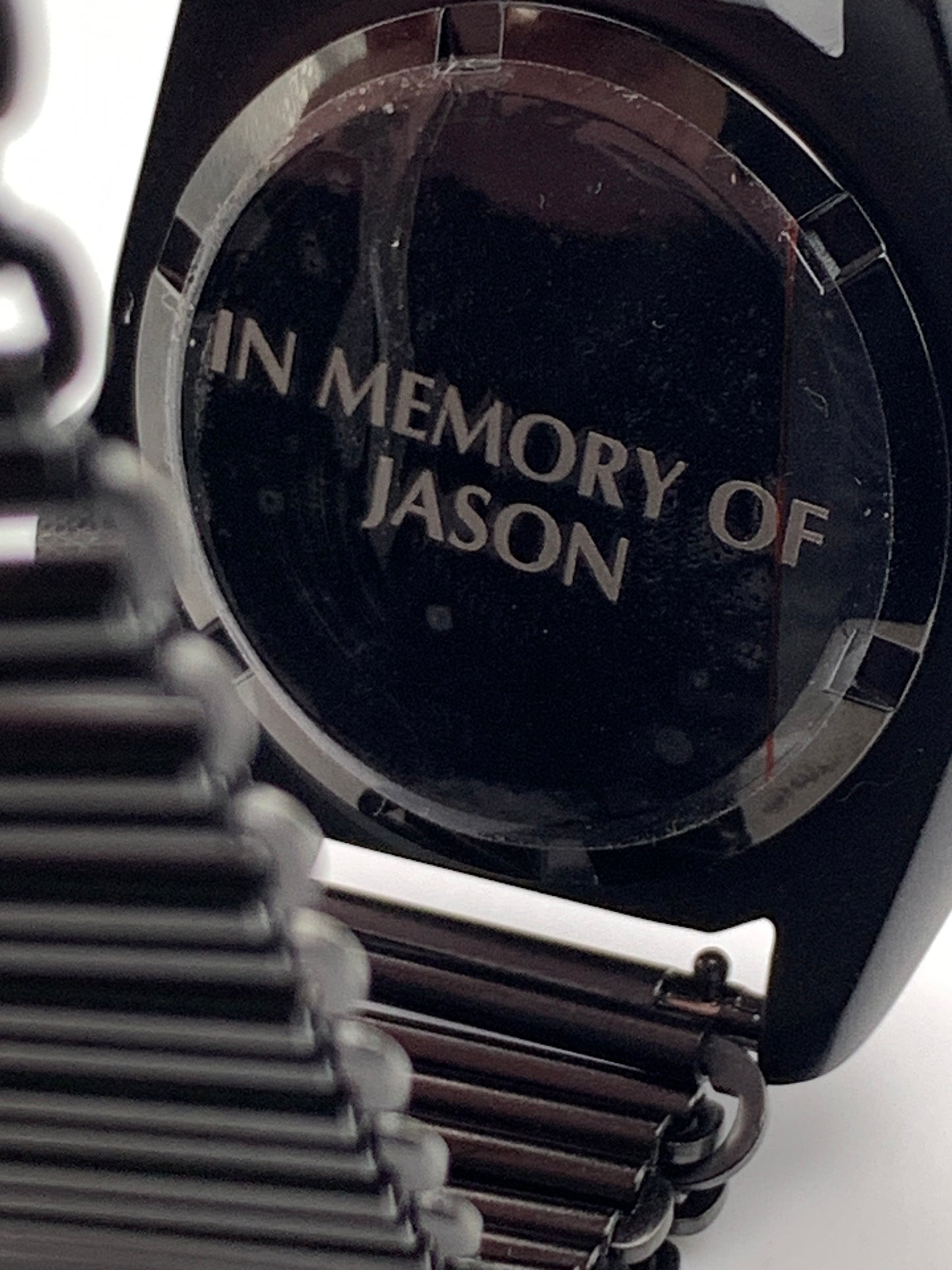 Jason Tribute #4 - 40mm PVD coated stainless steel. Sapphire crystal. Custom dial. Seiko NH38. 5 straps pictured included.