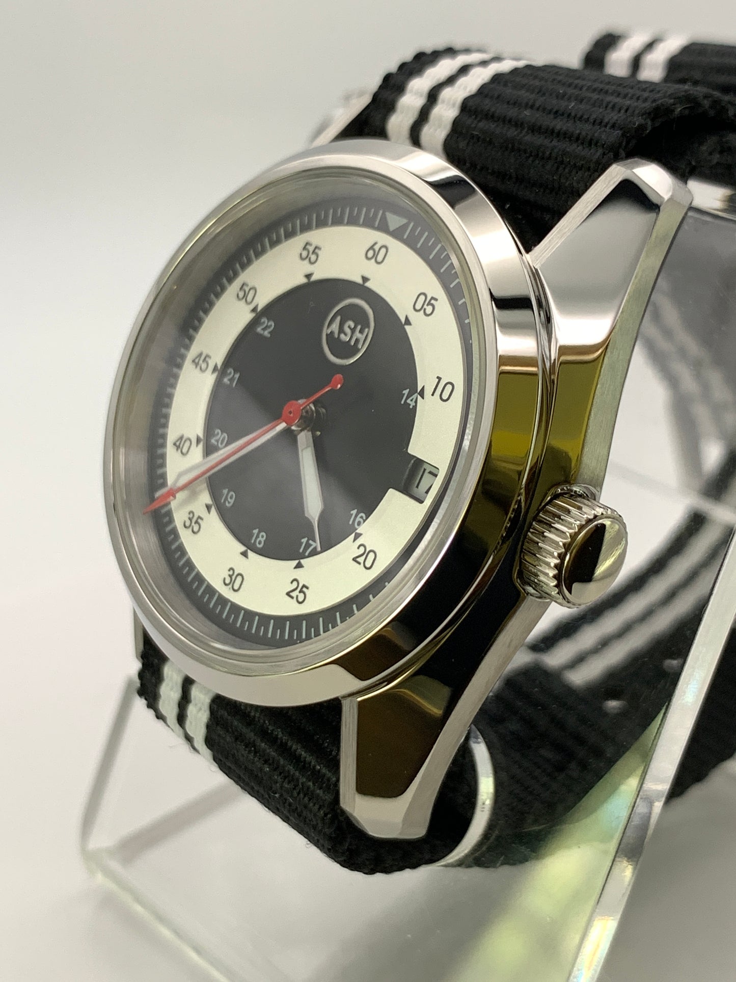 Bullseye field watch. Flieger B style dial.