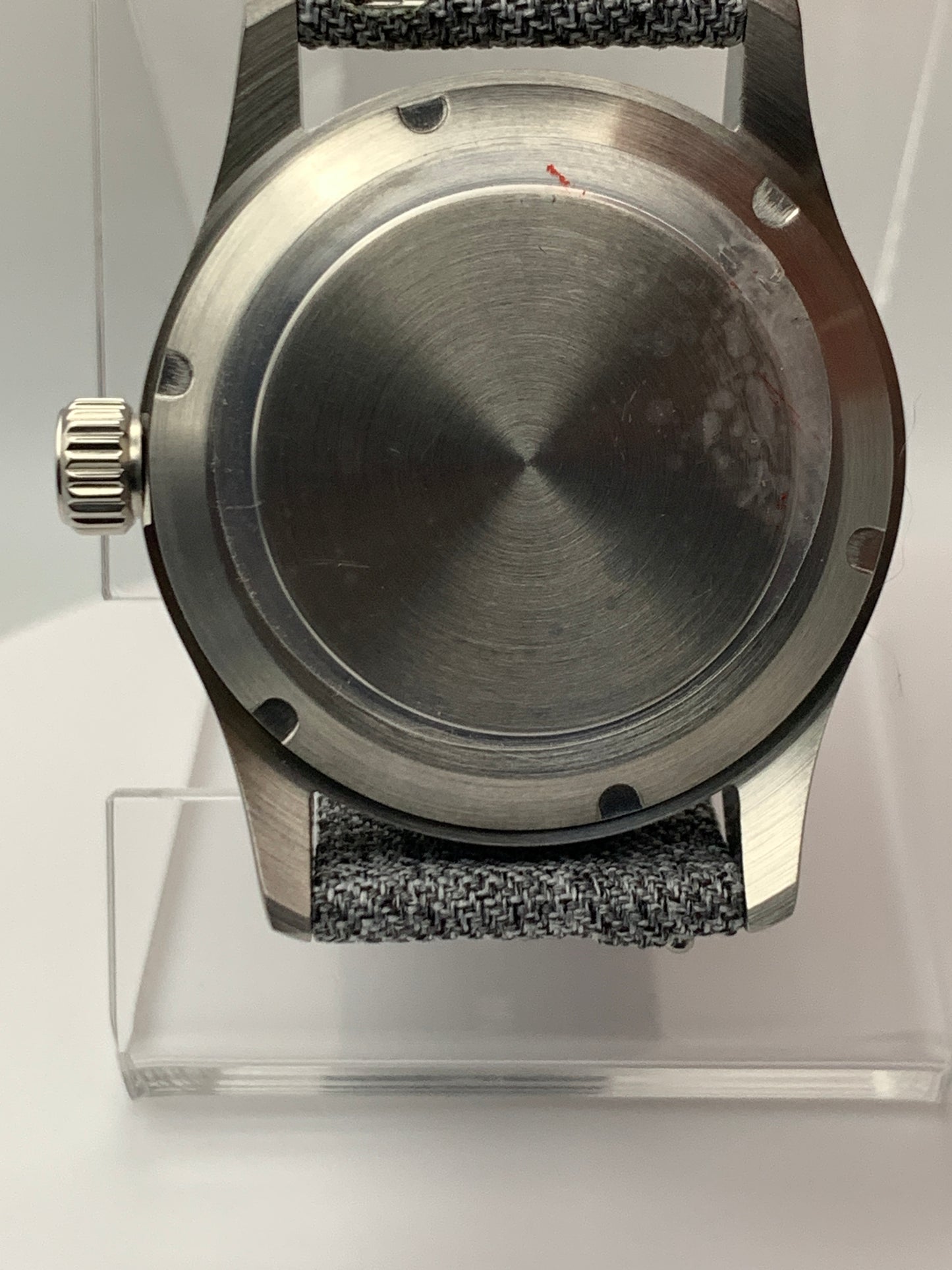 36mm Deep Salmon Dress Watch