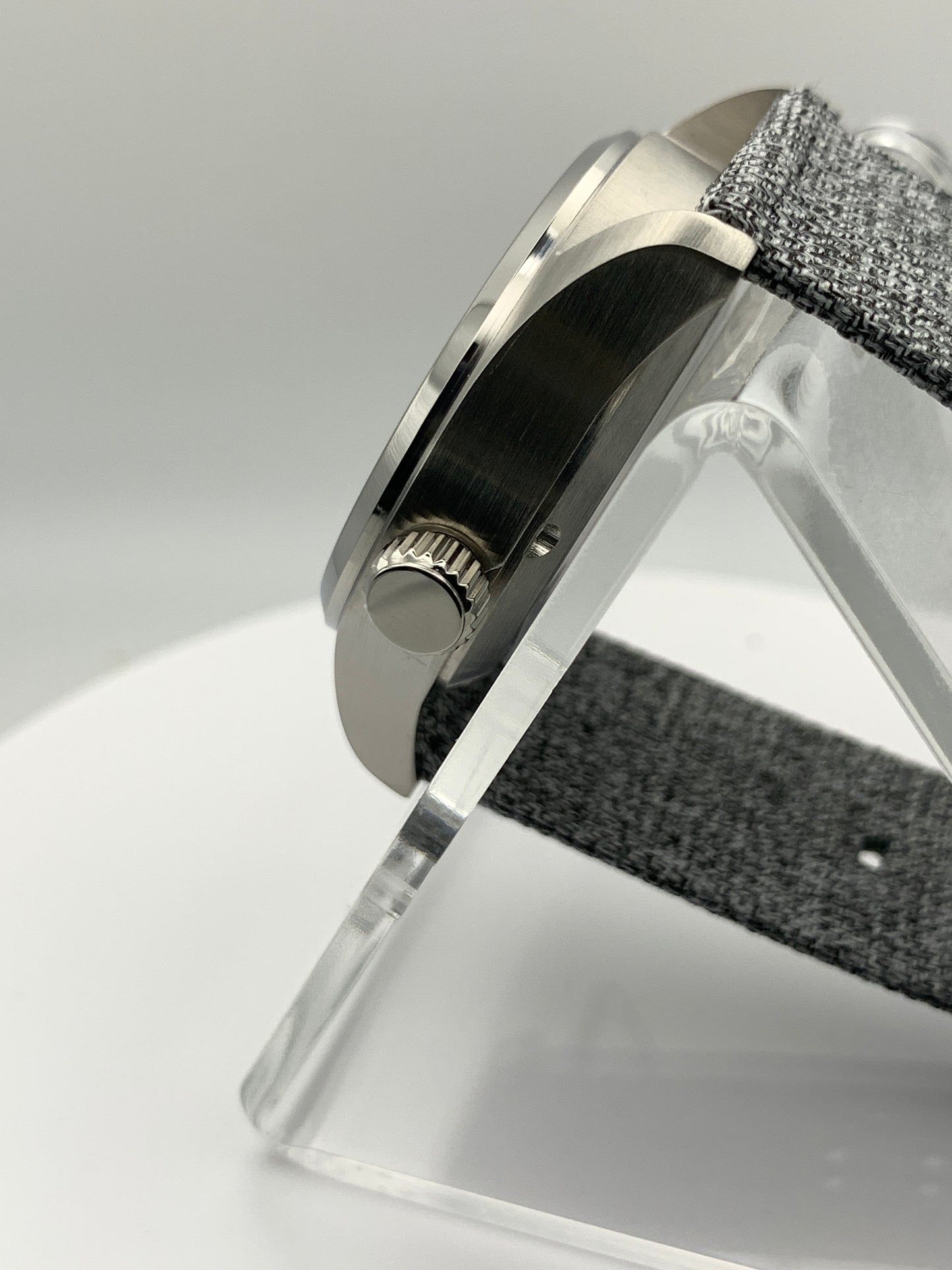 36mm Deep Salmon Dress Watch