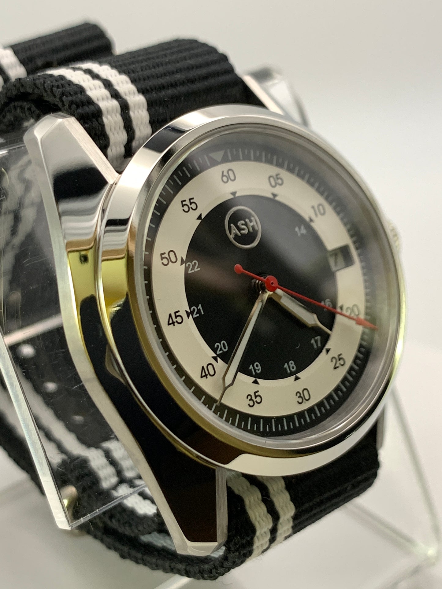Bullseye field watch. Flieger B style dial.