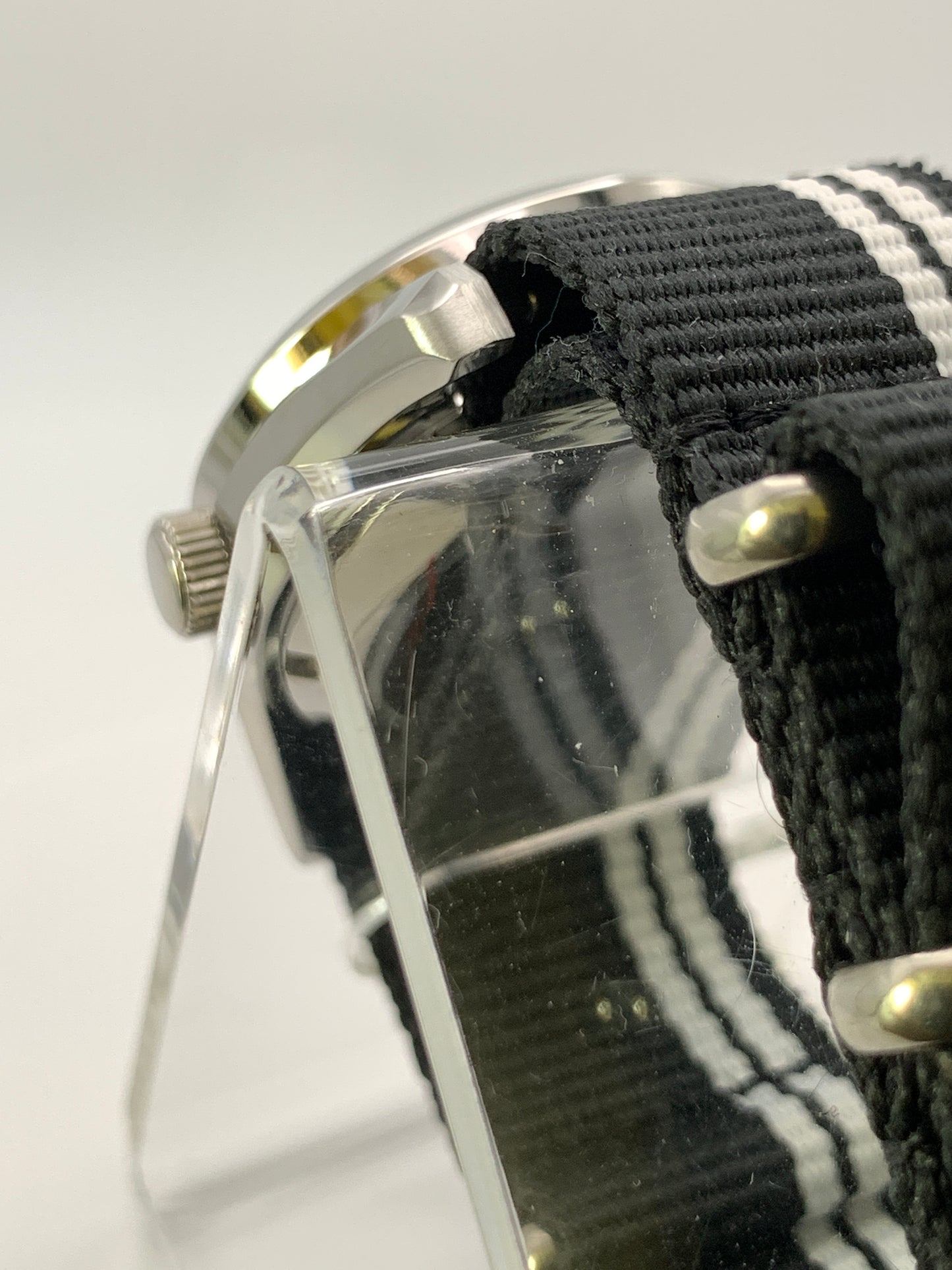 Bullseye field watch. Flieger B style dial.