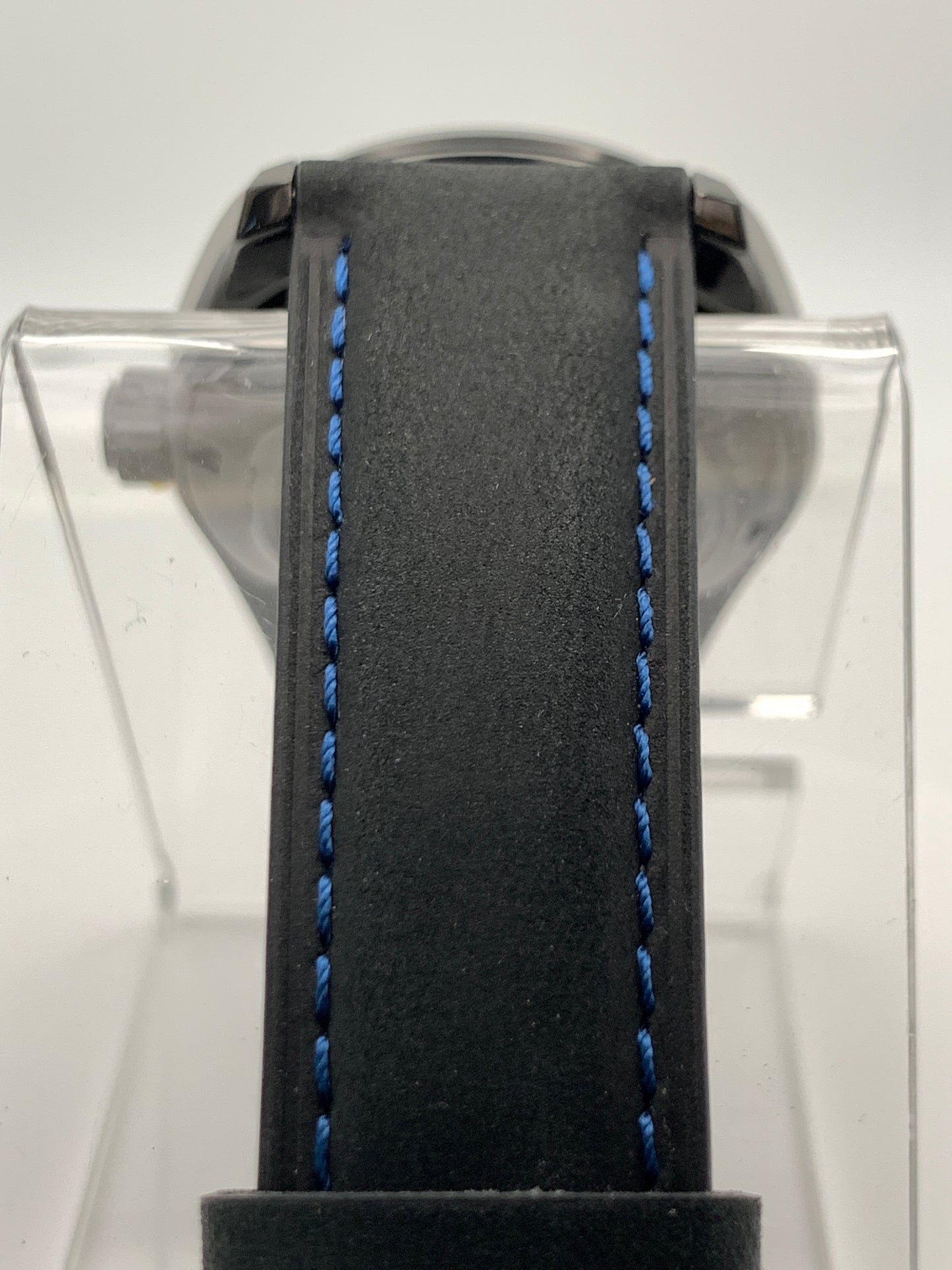 Black Blue White Abstract Sport Watch