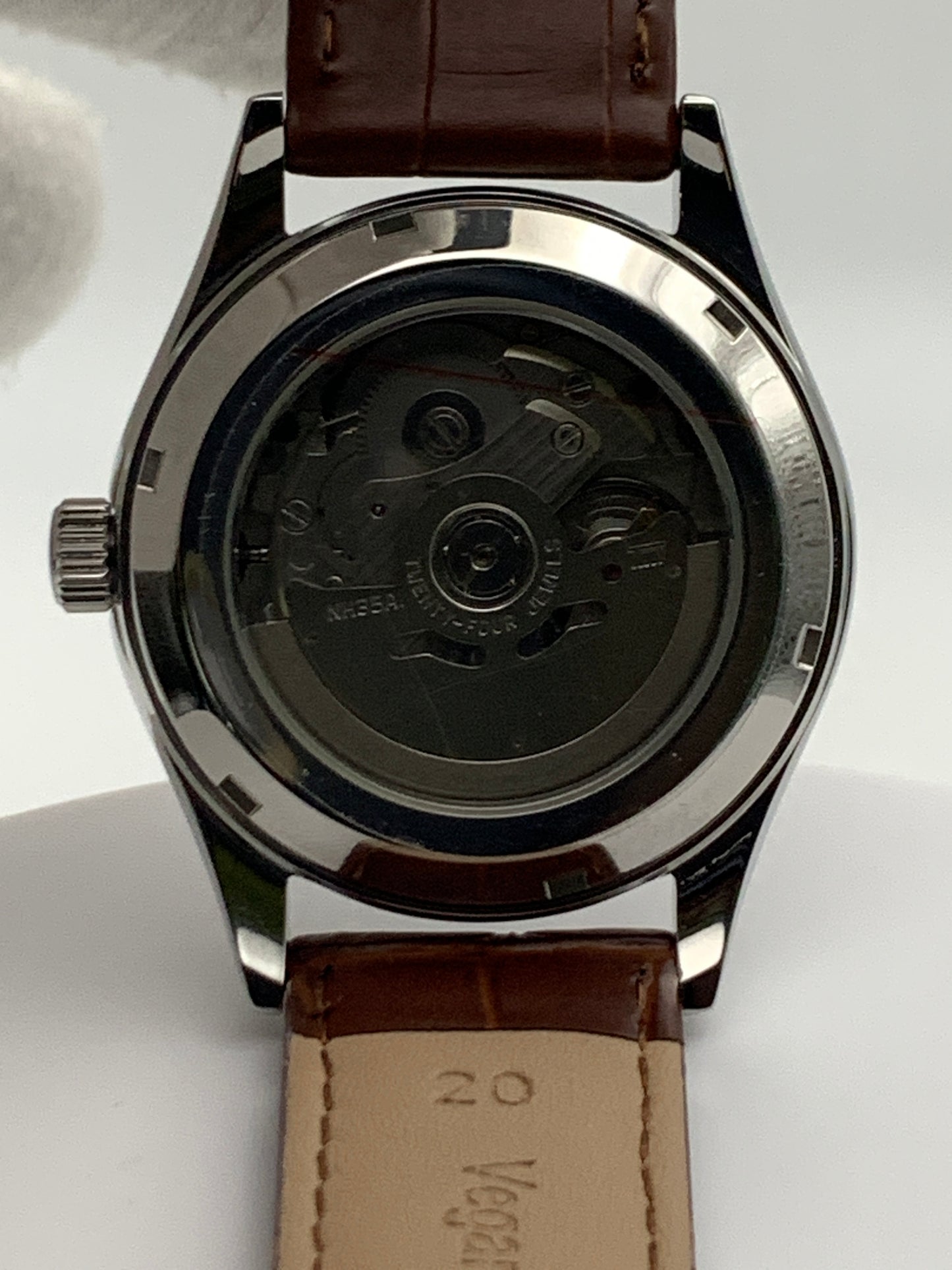 39mm Coin Edge Green Sunray Dress Watch