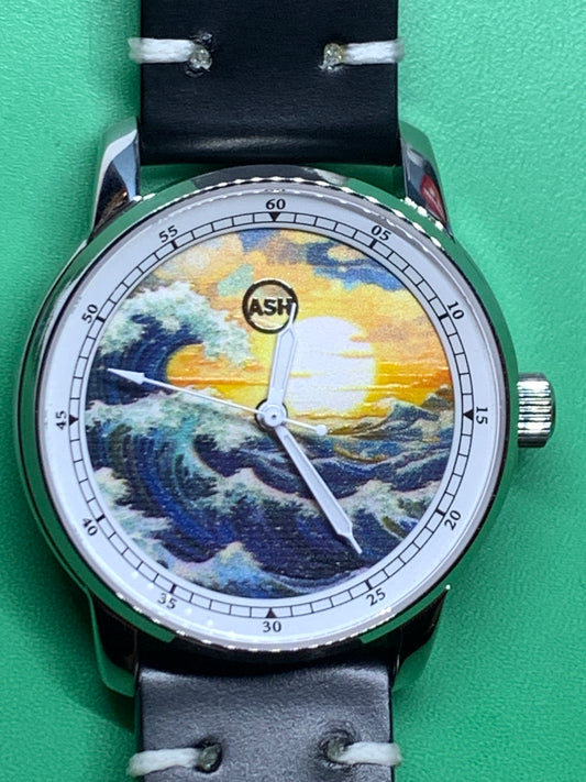 Moonwake. 38mm stainless steel case. Sapphire crystal. Seiko NH38.