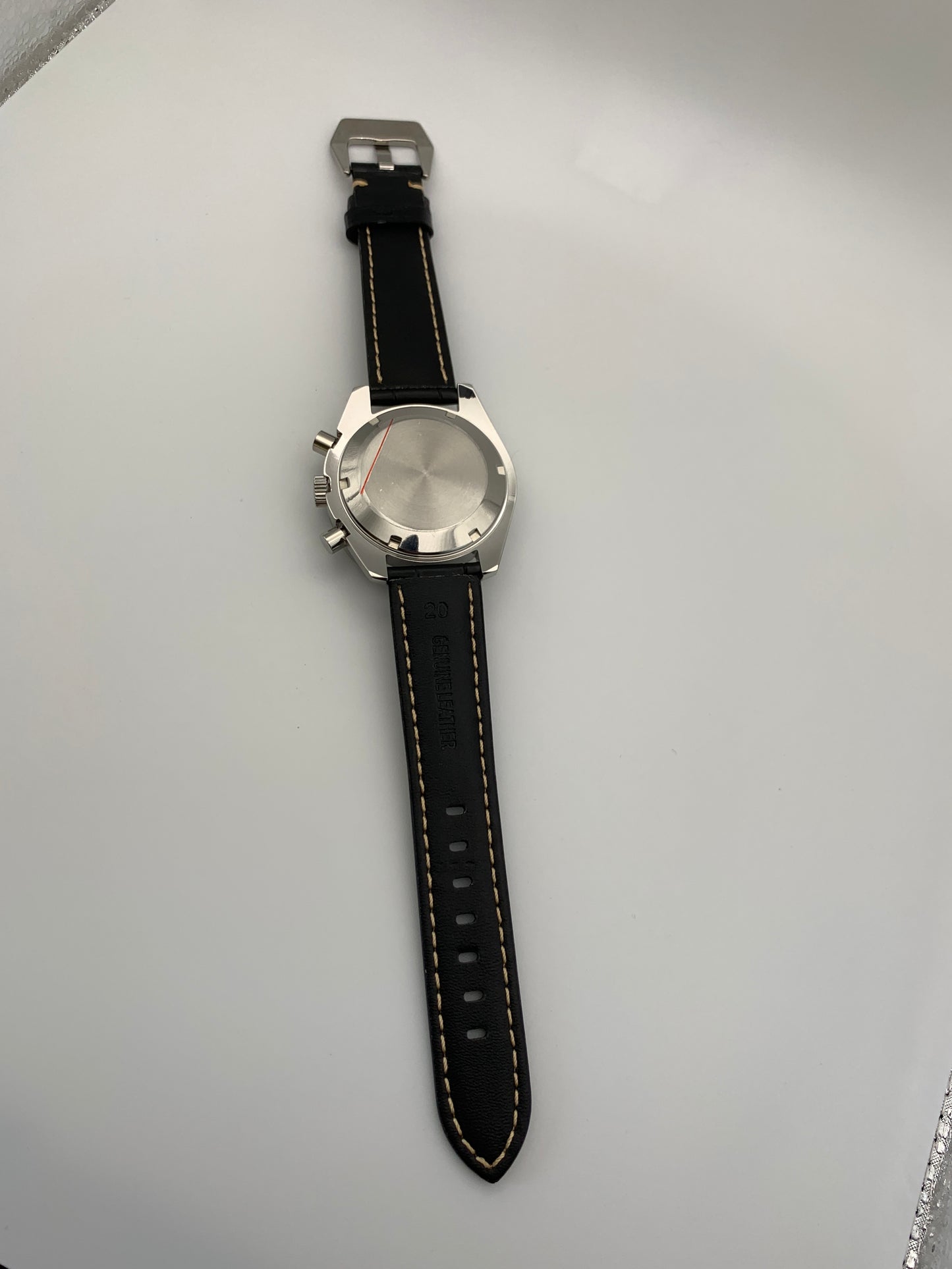 40mm Custom chronograph.