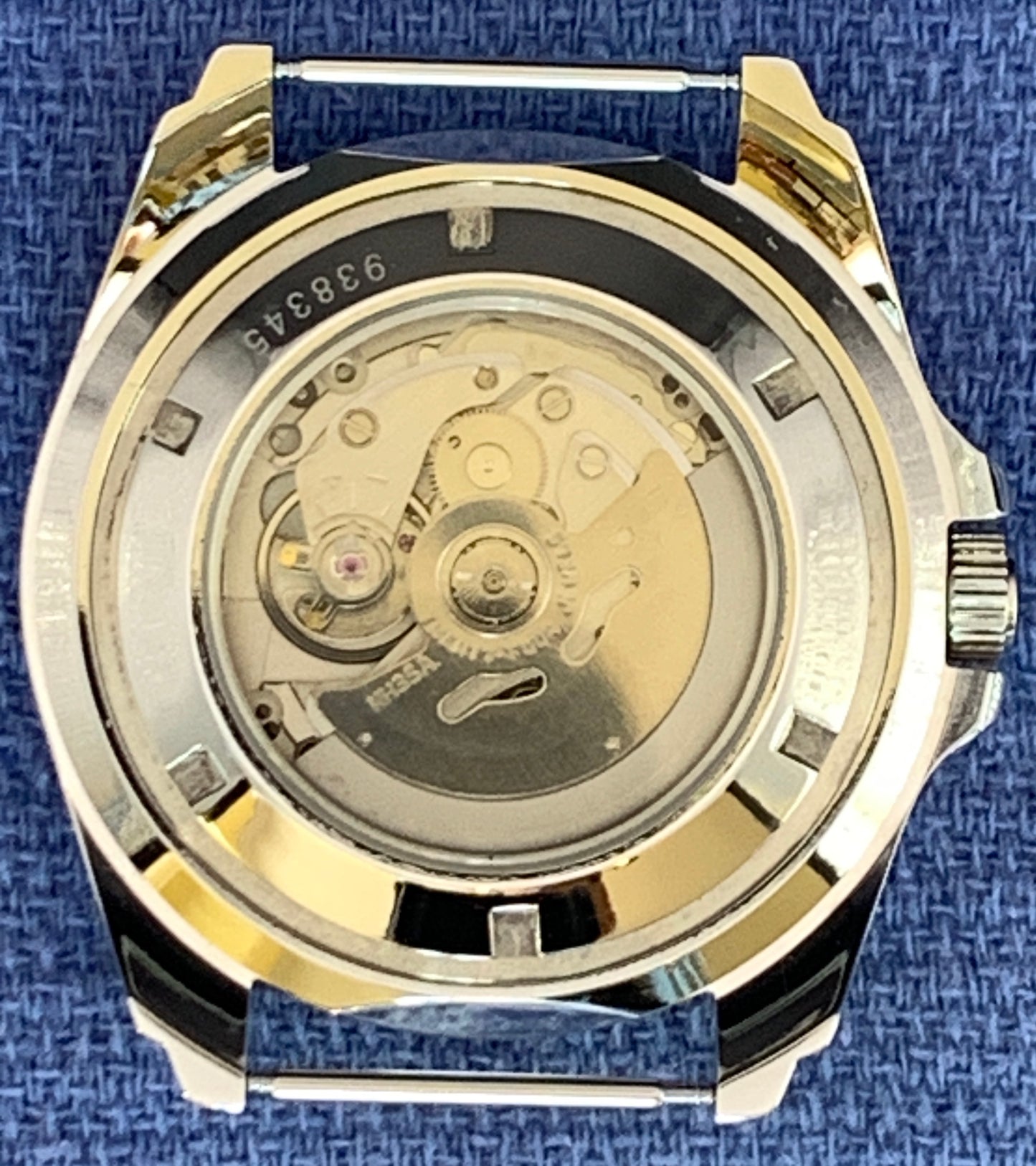Yellow Countdown Sport Wristwatch Seiko NH35