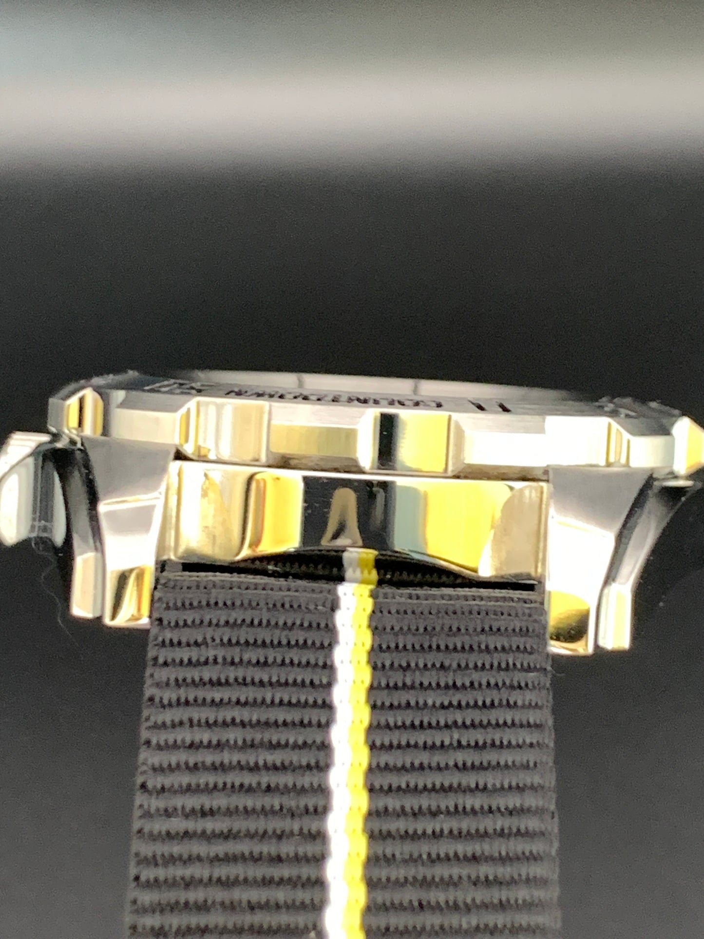 Yellow Countdown Sport Wristwatch Seiko NH35