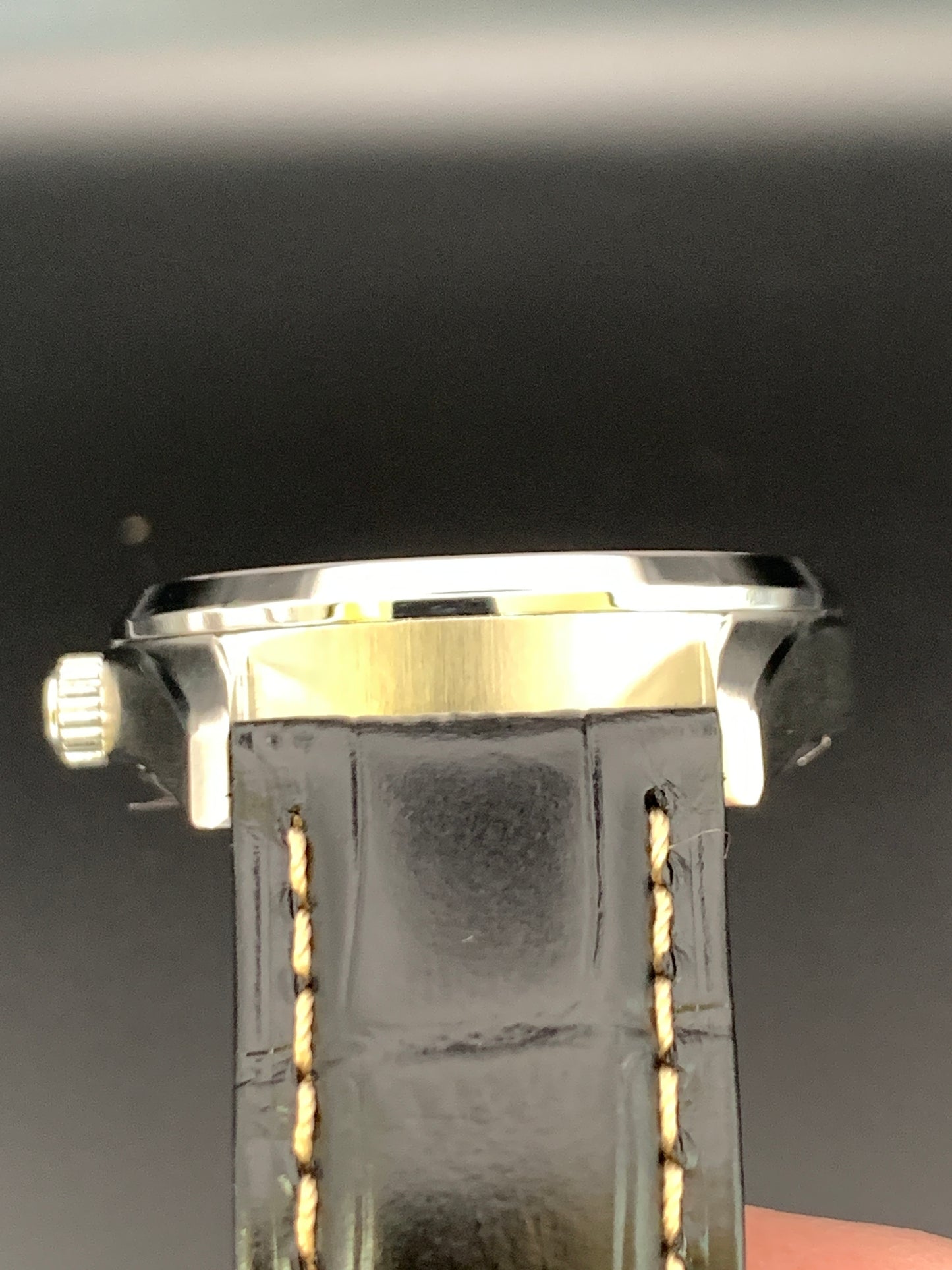 Snowflake Black Dial Custom Wristwatch Seiko NH38