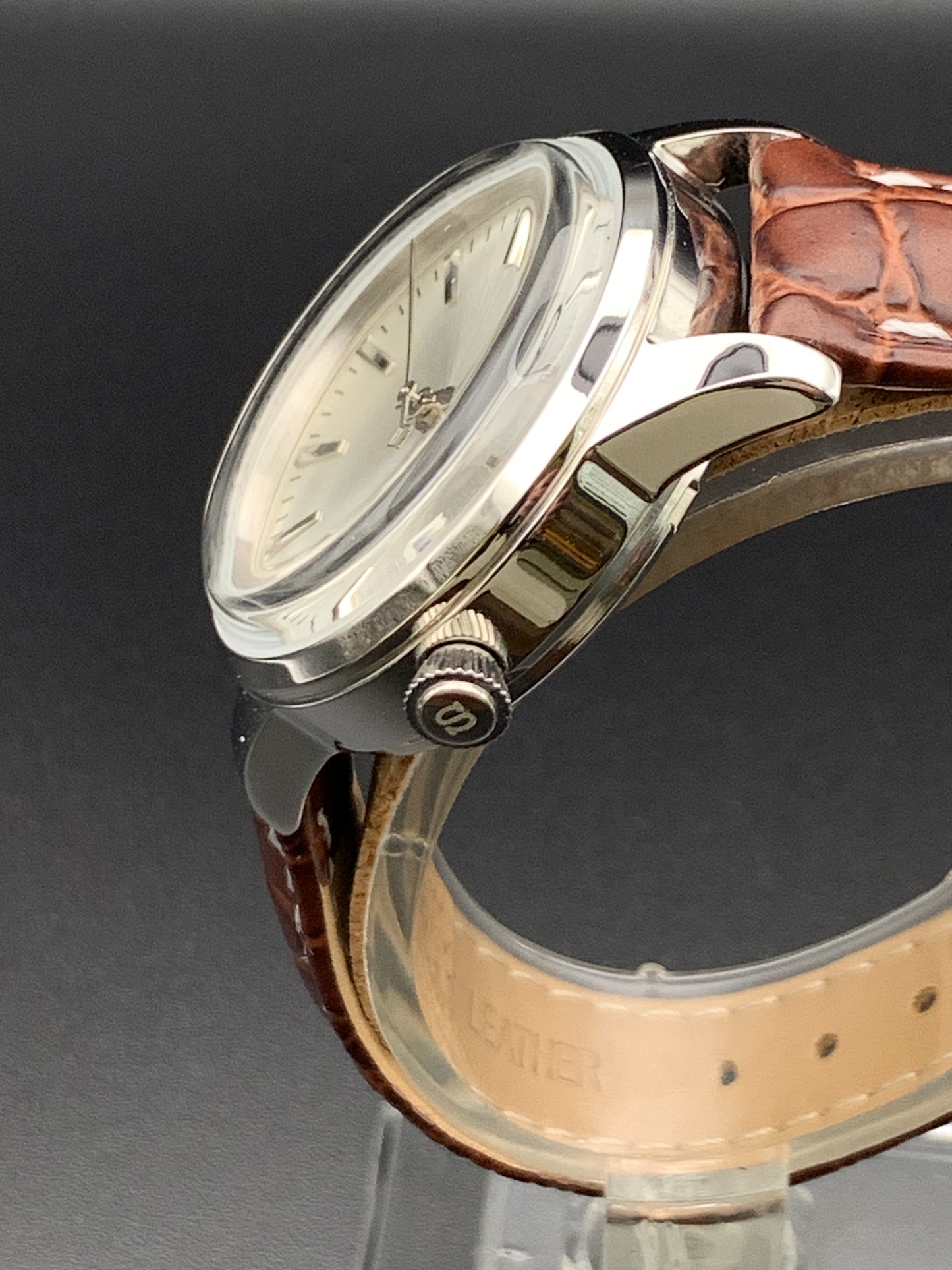 Silver Sunray Dress Watch Seiko NH35