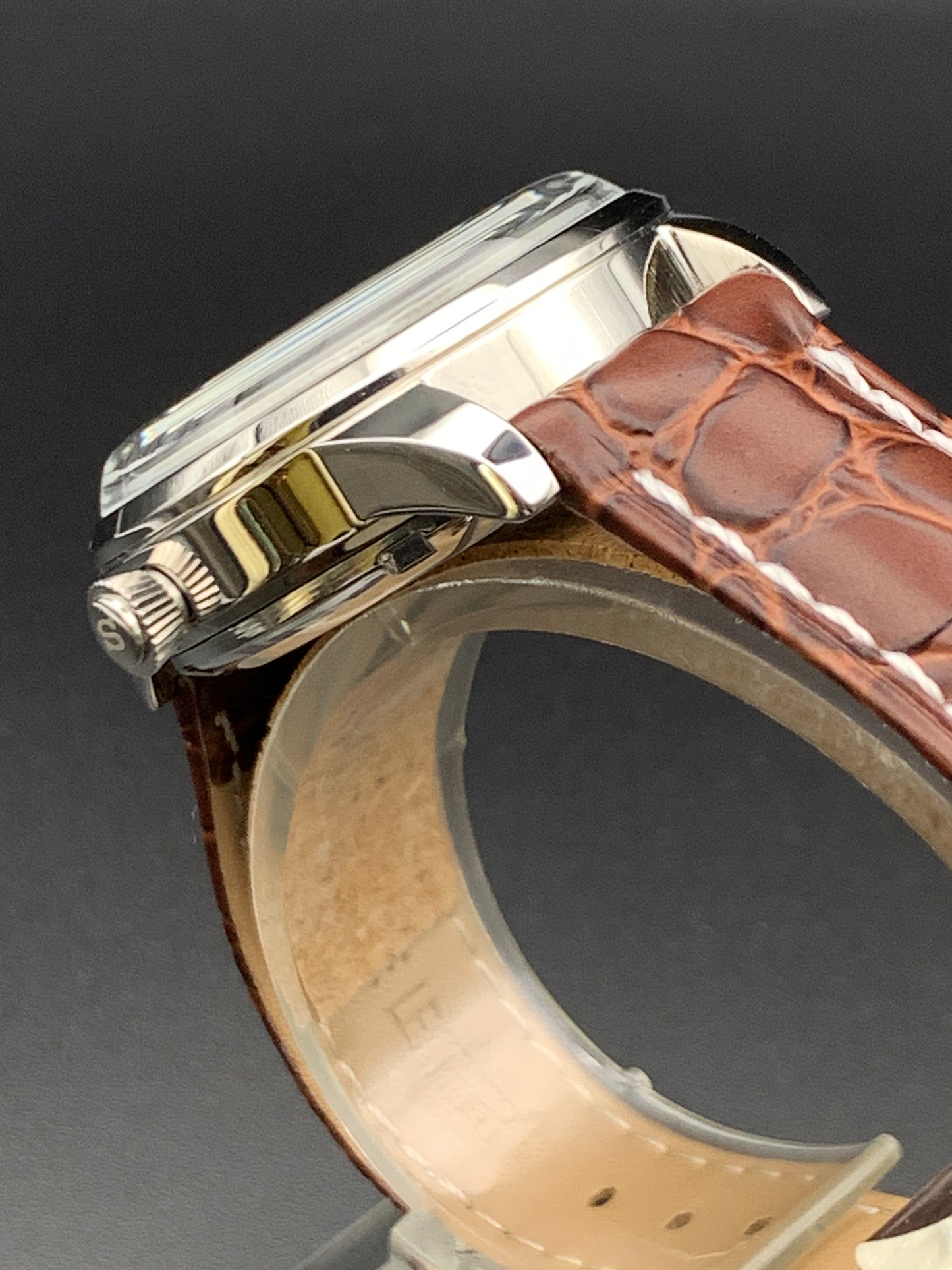 Silver Sunray Dress Watch Seiko NH35