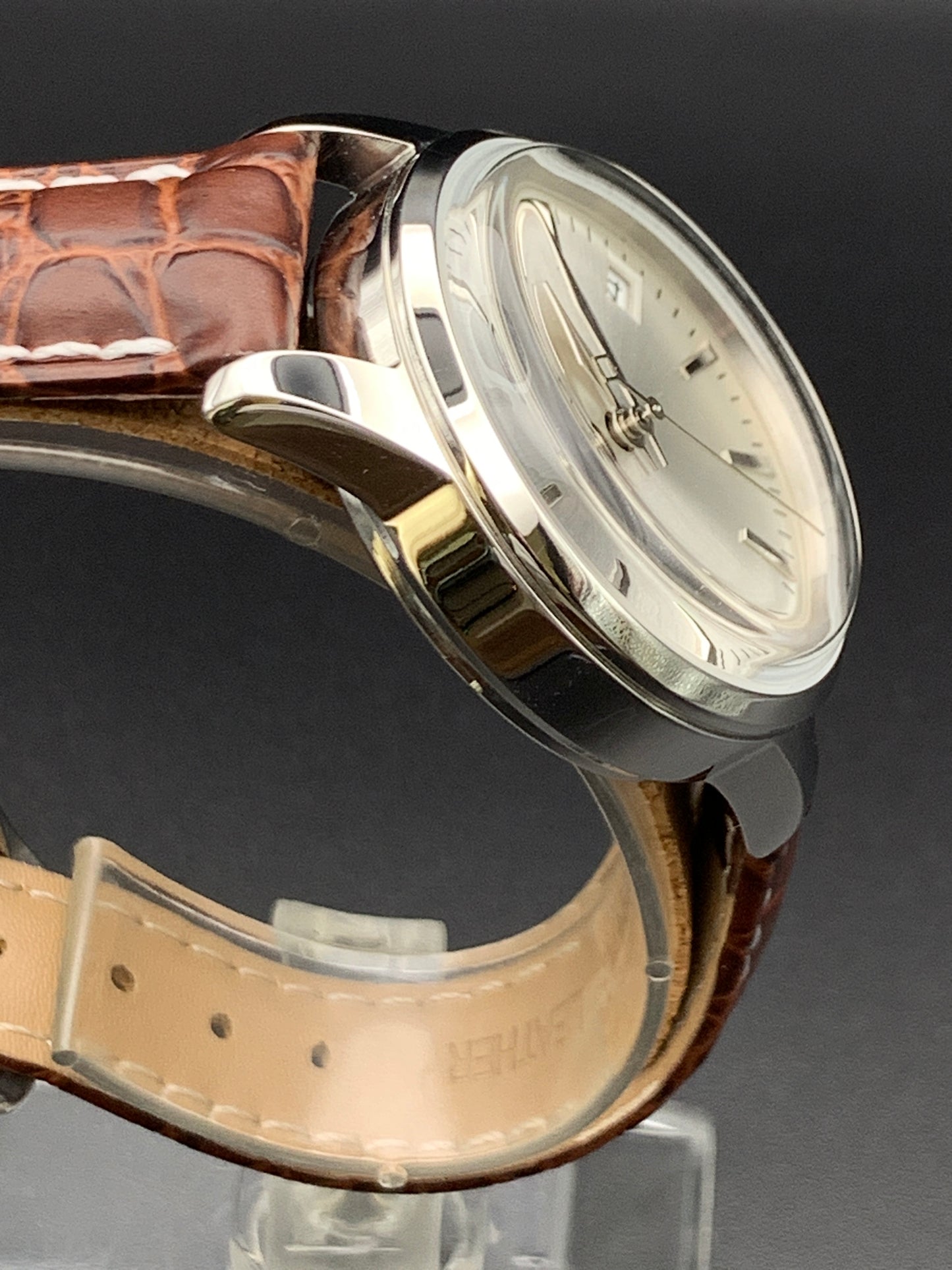 Silver Sunray Dress Watch Seiko NH35