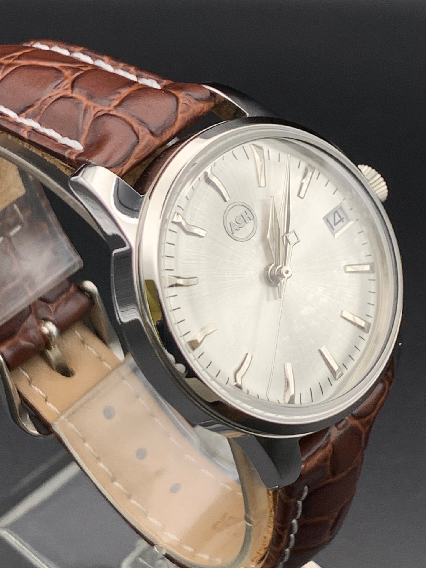 Silver Sunray Dress Watch Seiko NH35