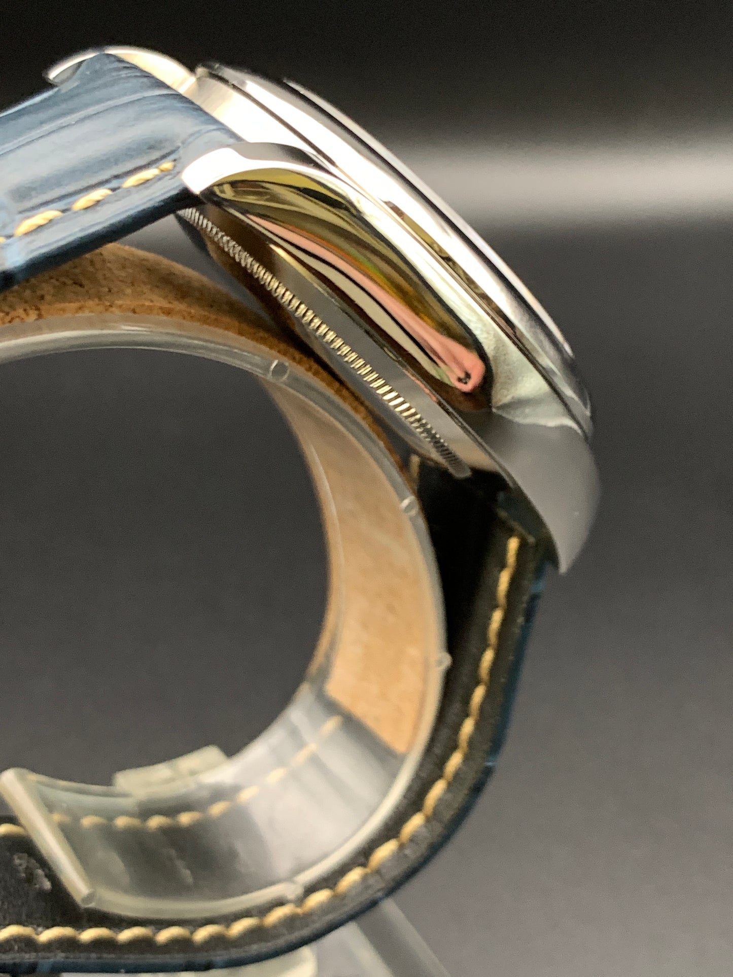 Black Mother of Pearl Sport Watch. Seiko NH35.