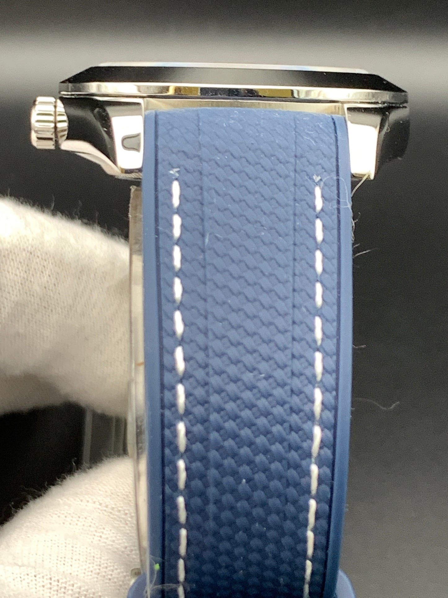 Blueburst Textured Dial Sports Watch. Seiko NH35.