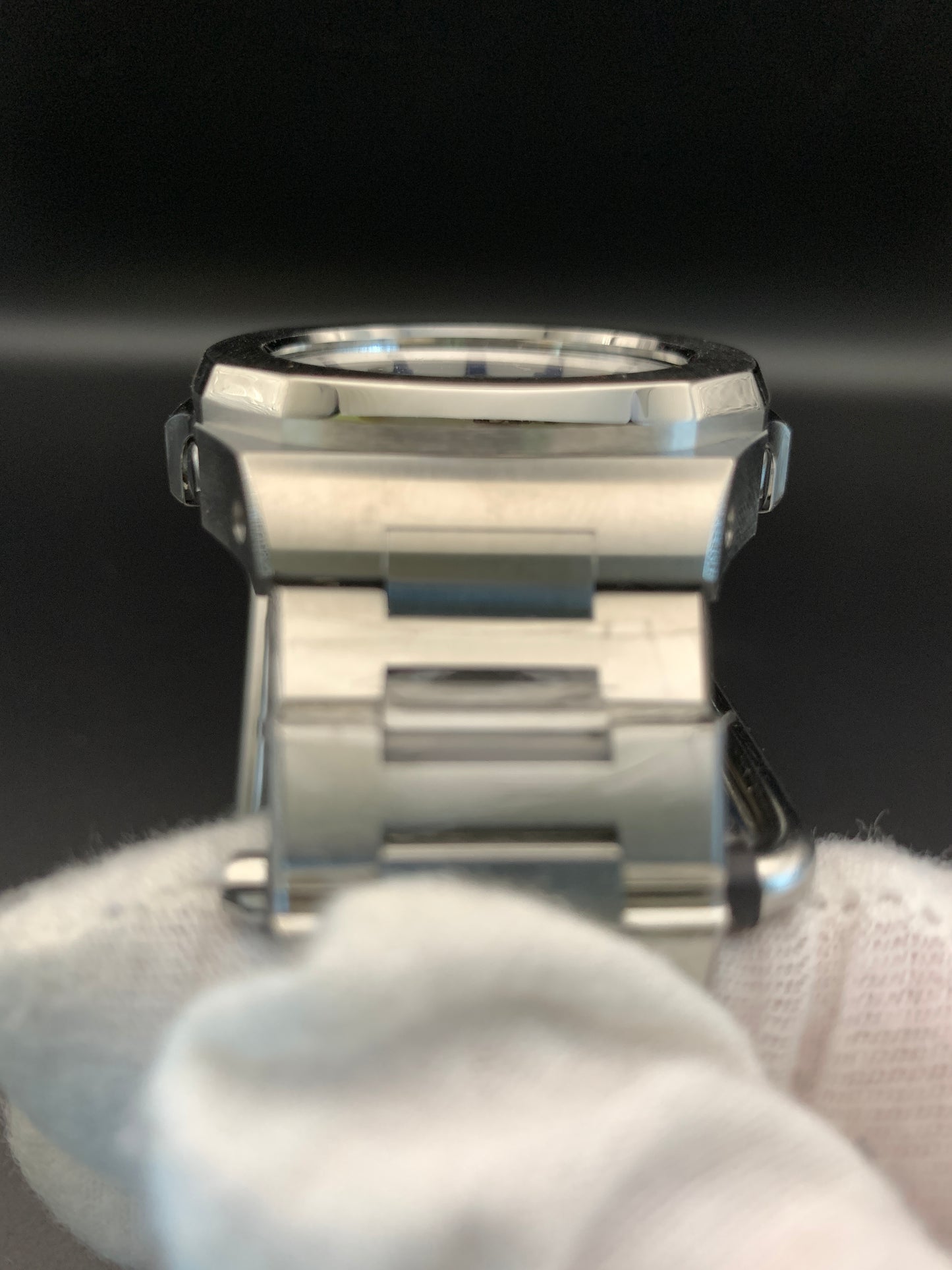 Custom Casio G-Shock GA2100. White and Blue.