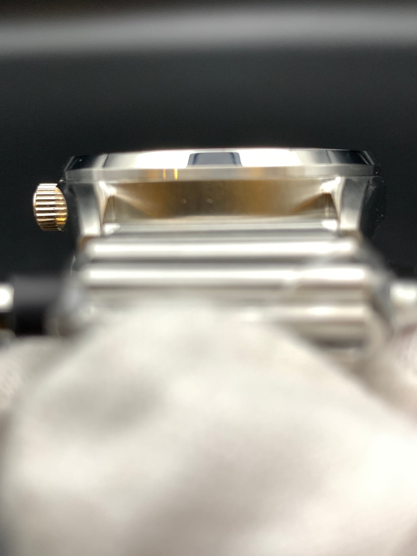 Snowflake Over Green Sunray Dial. Seiko NH38 Automatic