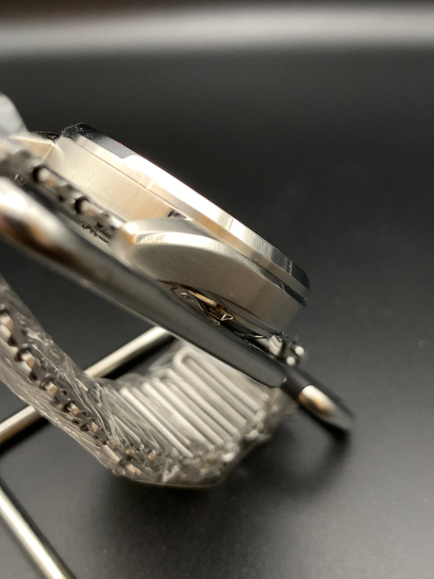 Snowflake Over Green Sunray Dial. Seiko NH38 Automatic