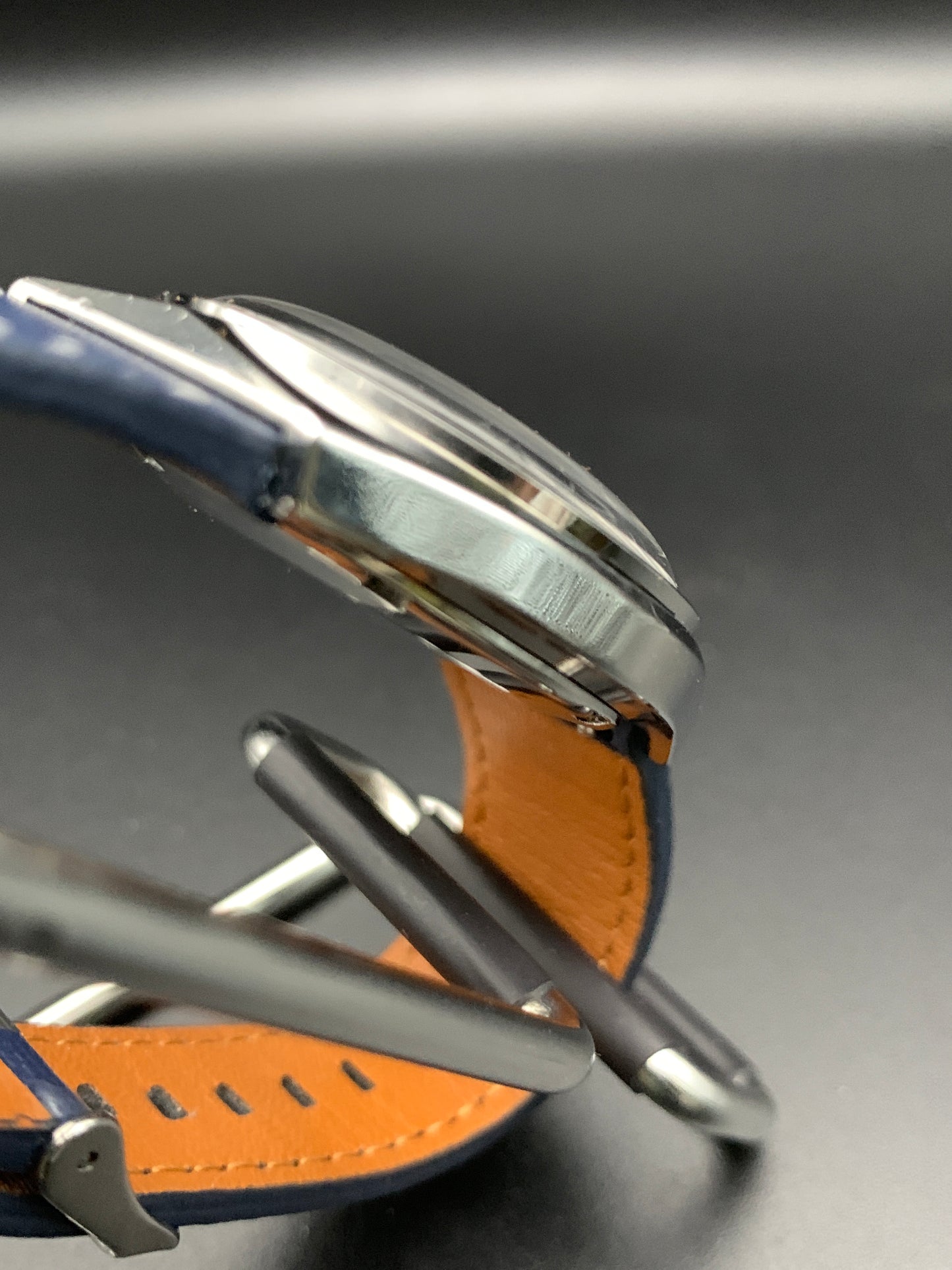 Vintage Seiko 6309-813. Blue Sunray dial. Serviced and regulated.