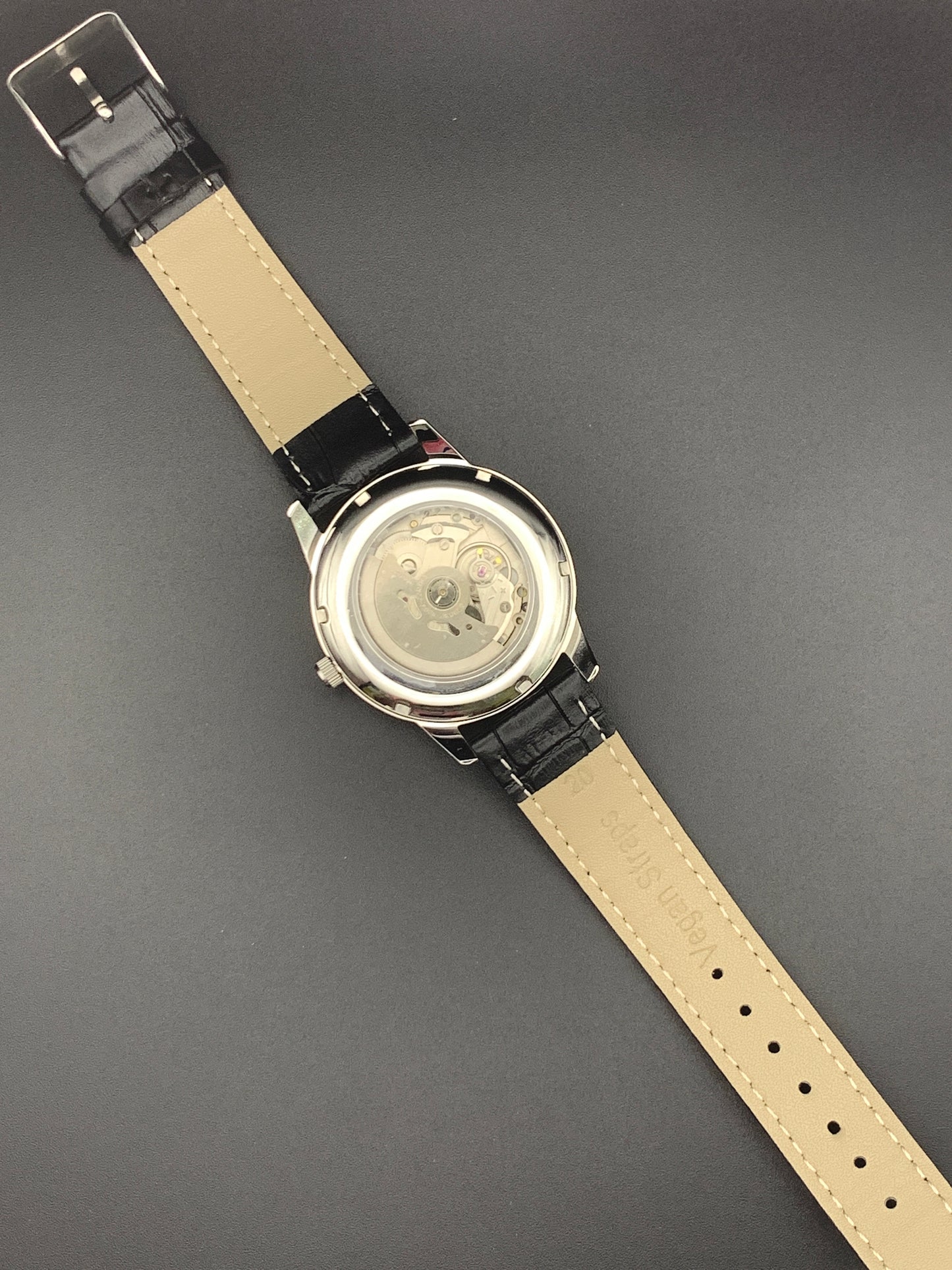 Stunning Mother of Pearl Domed Crystal Dress Watch. Seiko NH35