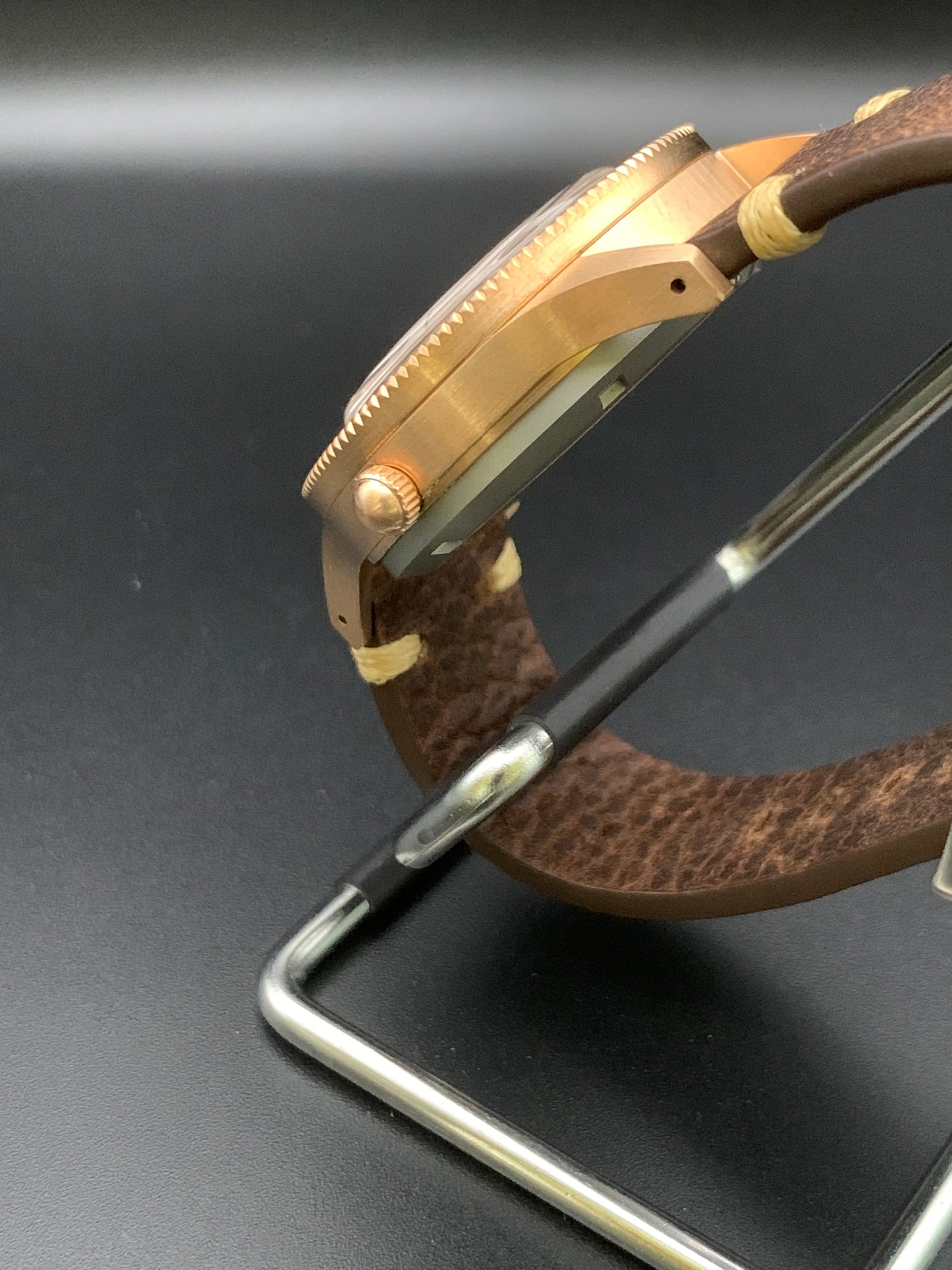 CUSN8 Bronze Vintage Style Dive Watch. Seiko NH38