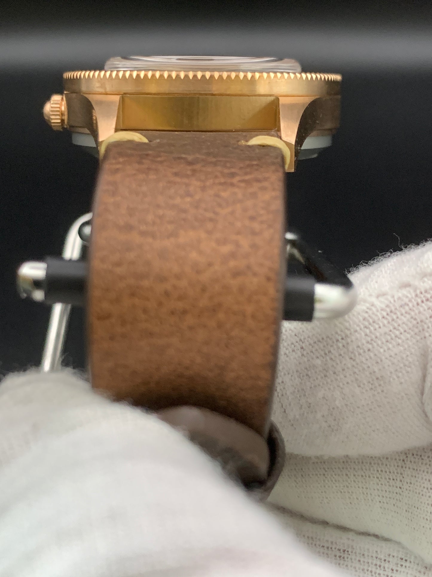 CUSN8 Bronze Vintage Style Dive Watch. Seiko NH38