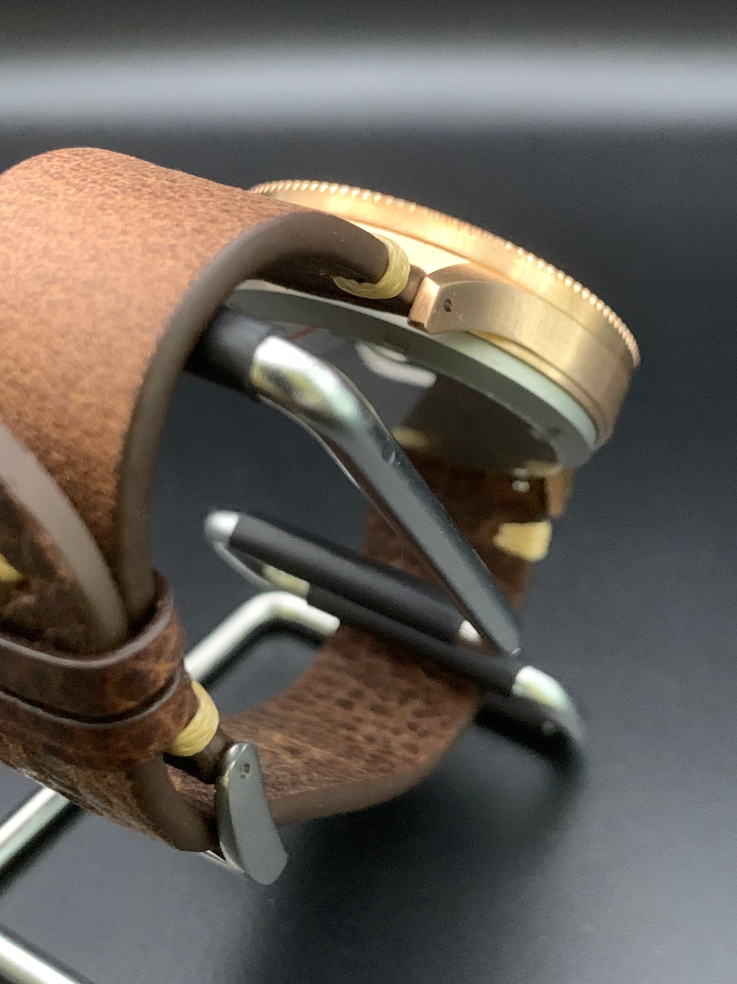 CUSN8 Bronze Vintage Style Dive Watch. Seiko NH38