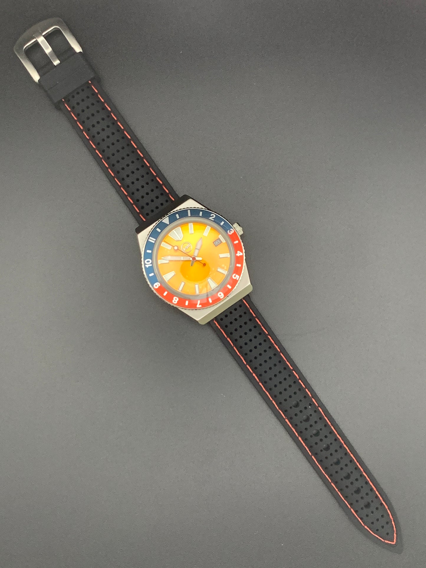 Pogue Style Retro Dive Watch. Seiko NH35