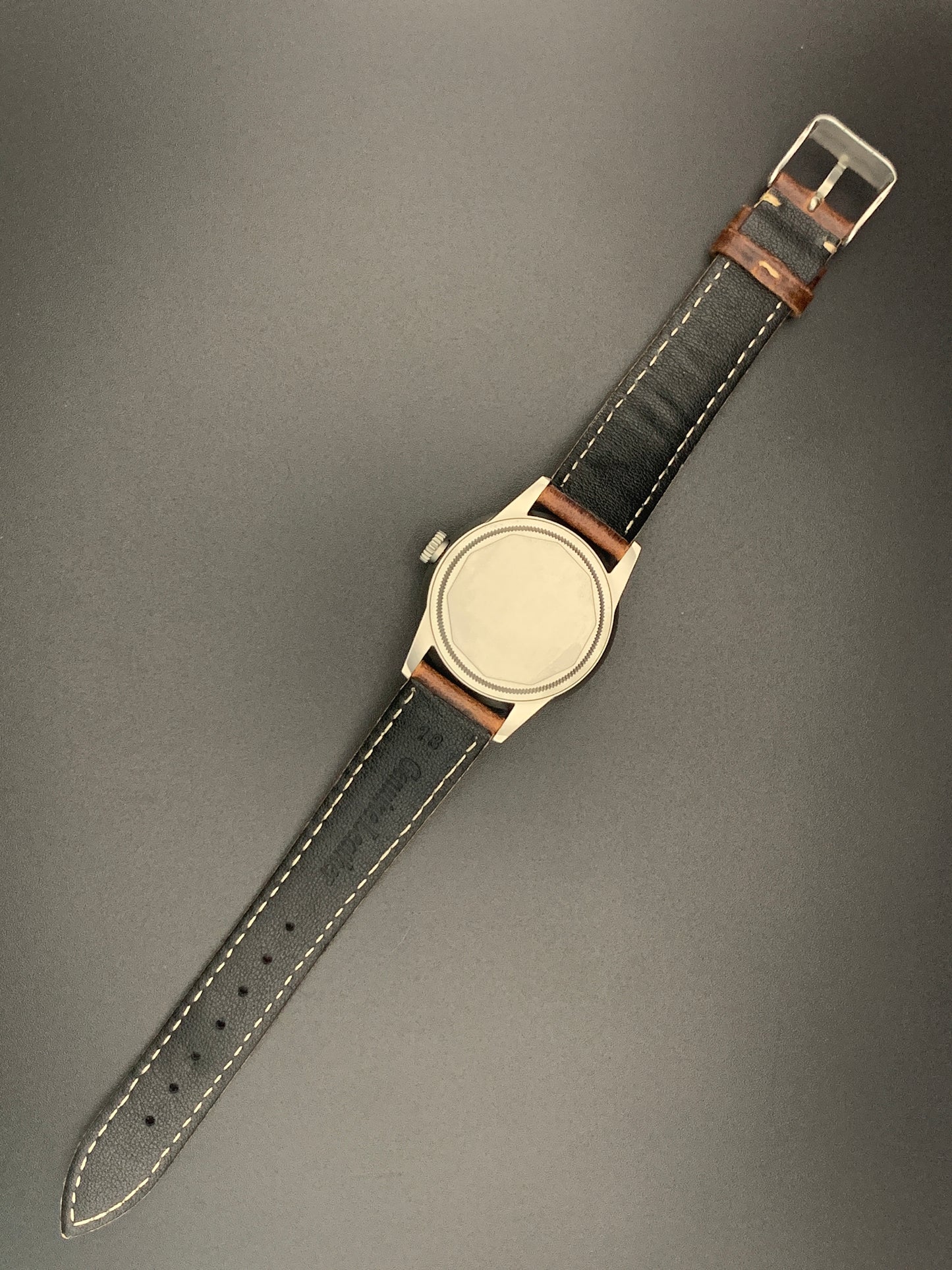 36mm Brushed Field Watch. White Dial. Seiko NH38 Automatic.