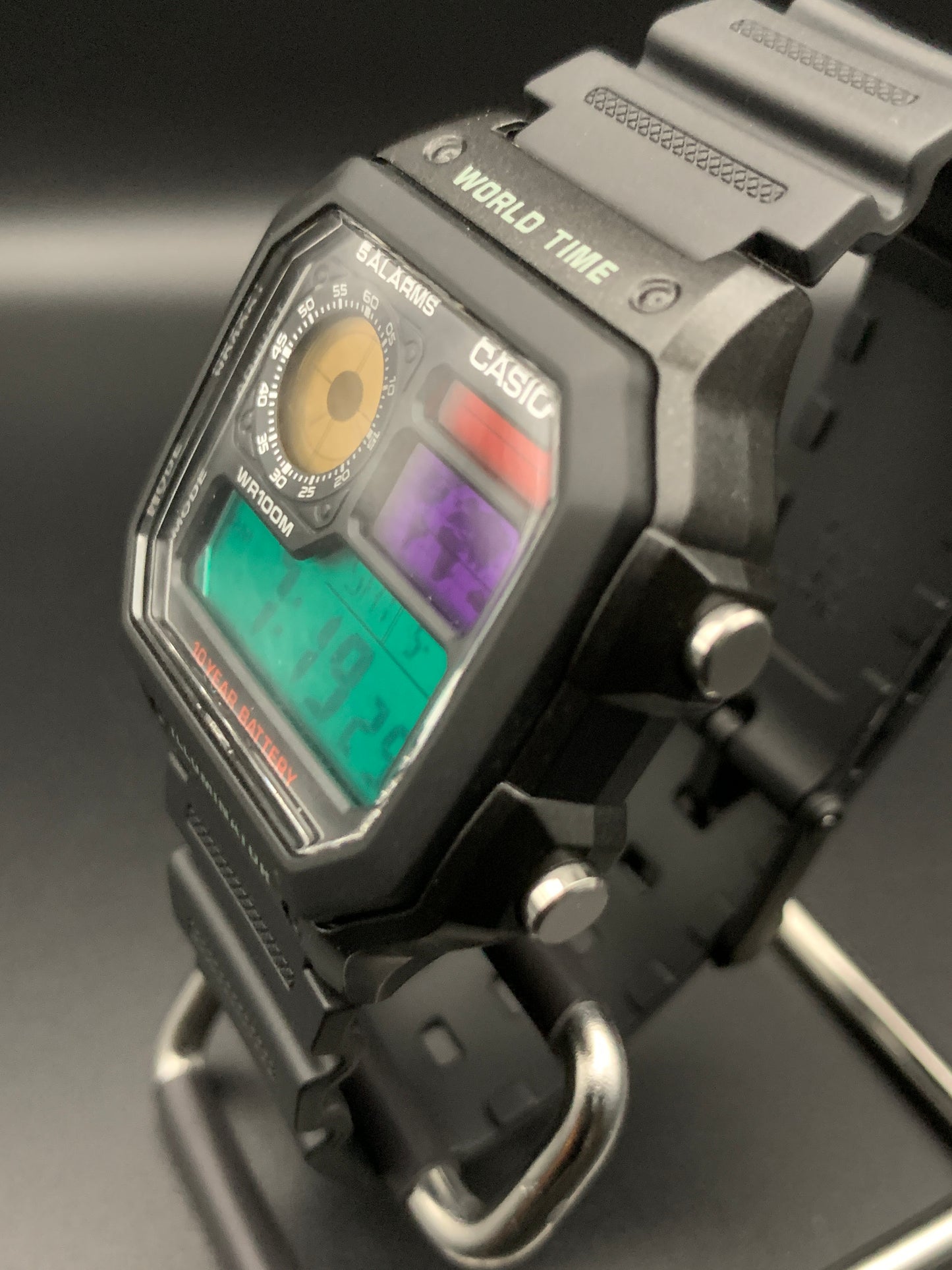 New Casio AE-1200. 4 Color Screen #2.