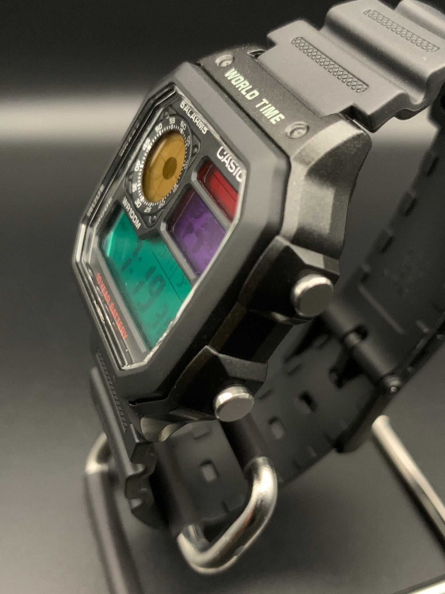 New Casio AE-1200. 4 Color Screen #2.