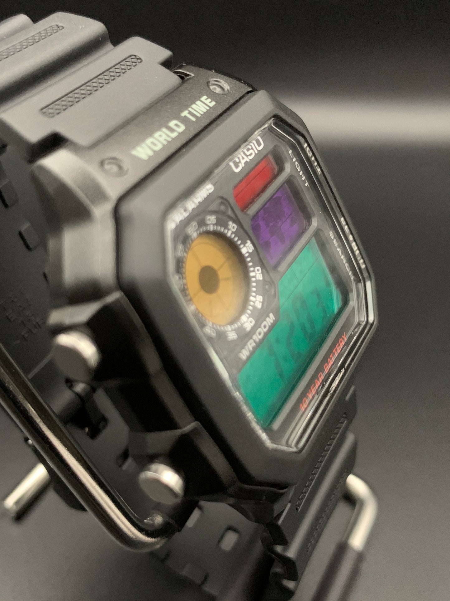 New Casio AE-1200. 4 Color Screen #2.