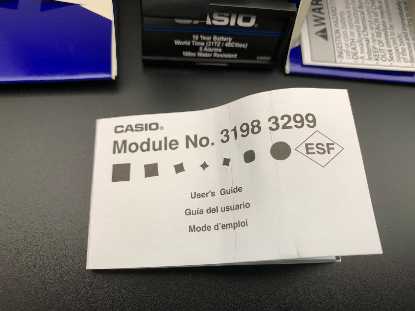 New Casio AE-1200. 4 Color Screen #2.