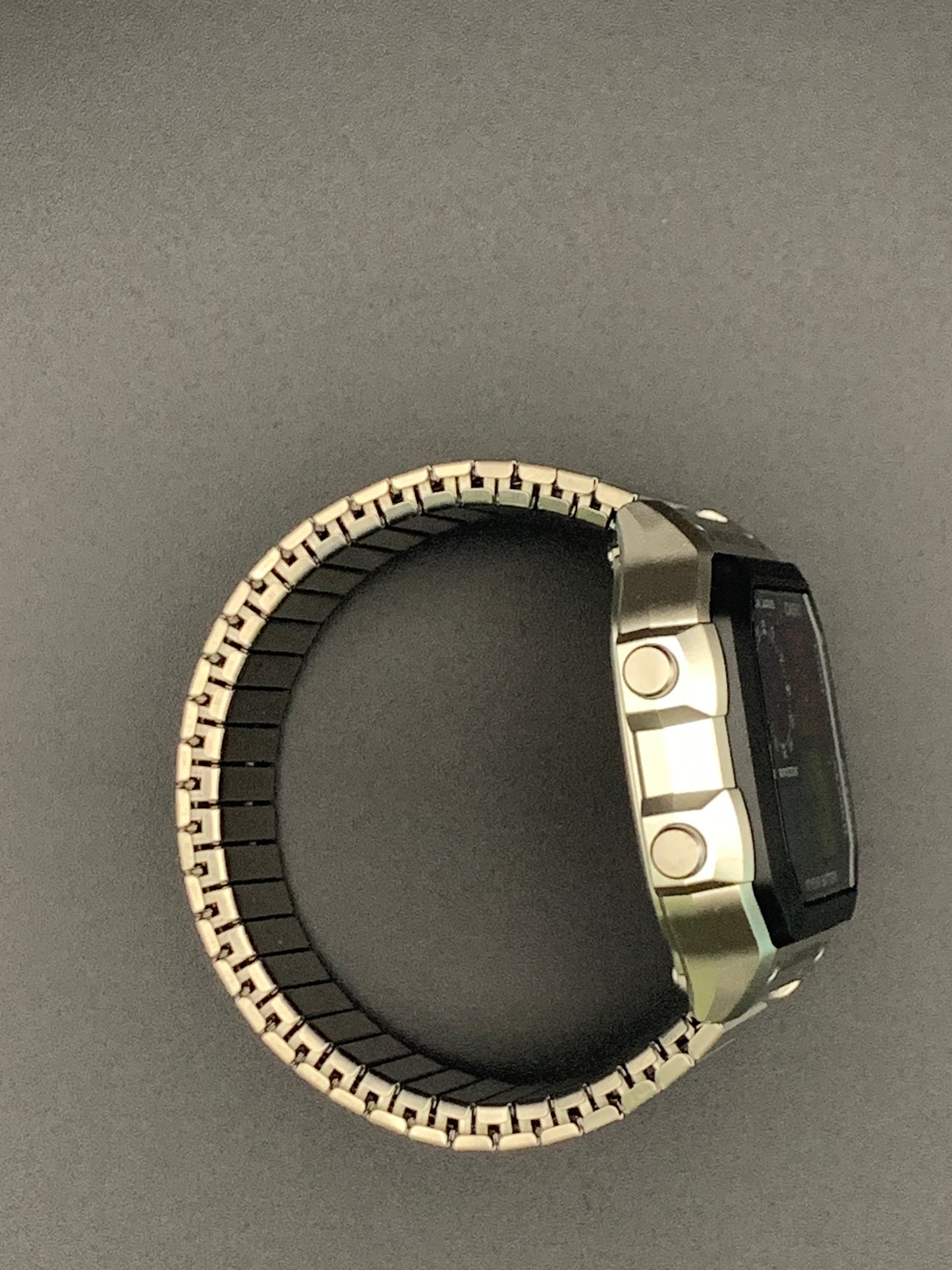 Casio AE-1200. Hydromod. Spiral rainbow filter. Bracelet