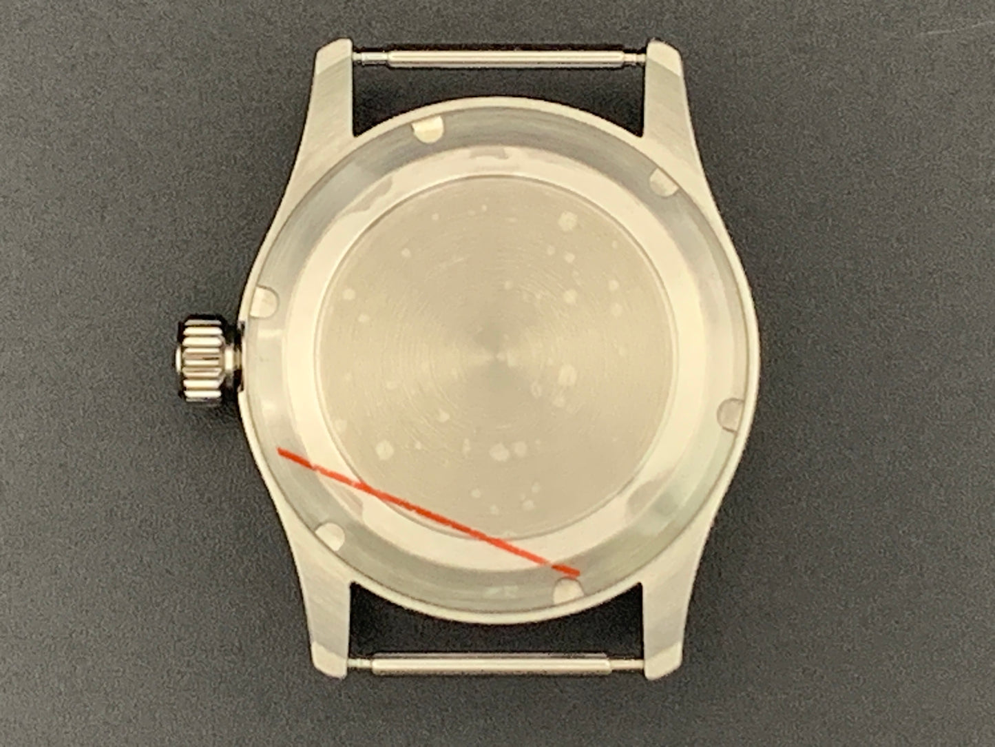 36mm Silver Sunray Field Watch. Seiko NH38 Automatic