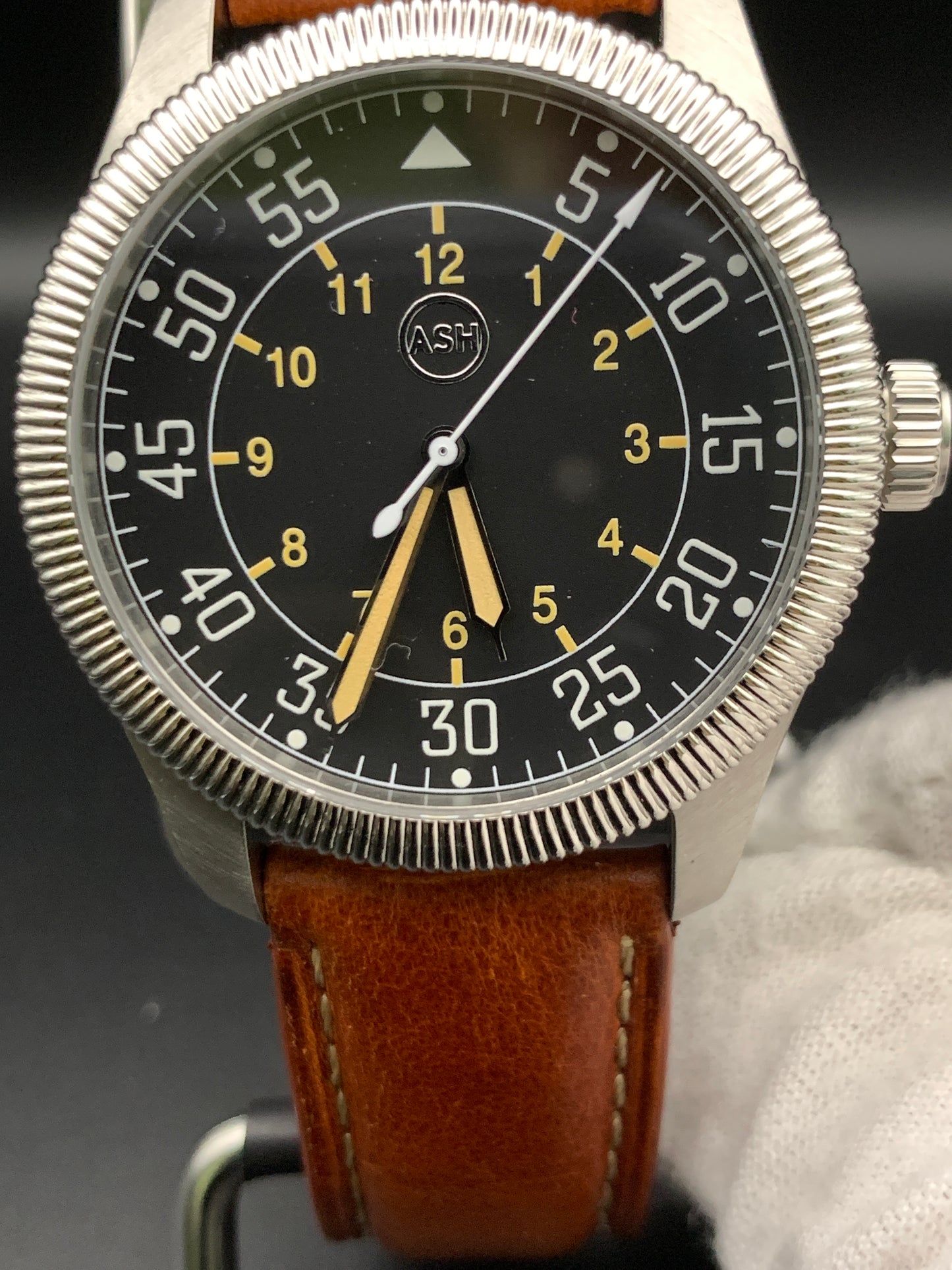 40mm Flieger Type B. Seiko NH38 Automatic