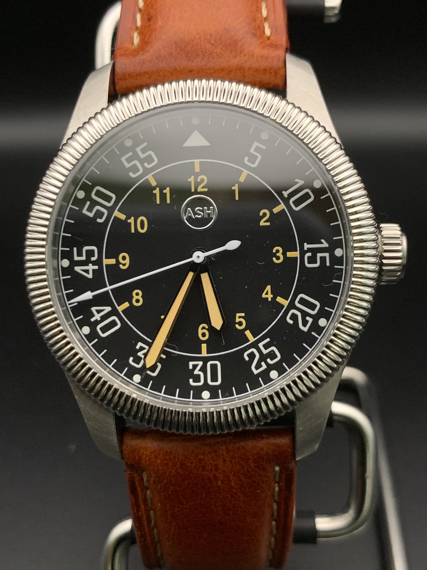 40mm Flieger Type B. Seiko NH38 Automatic