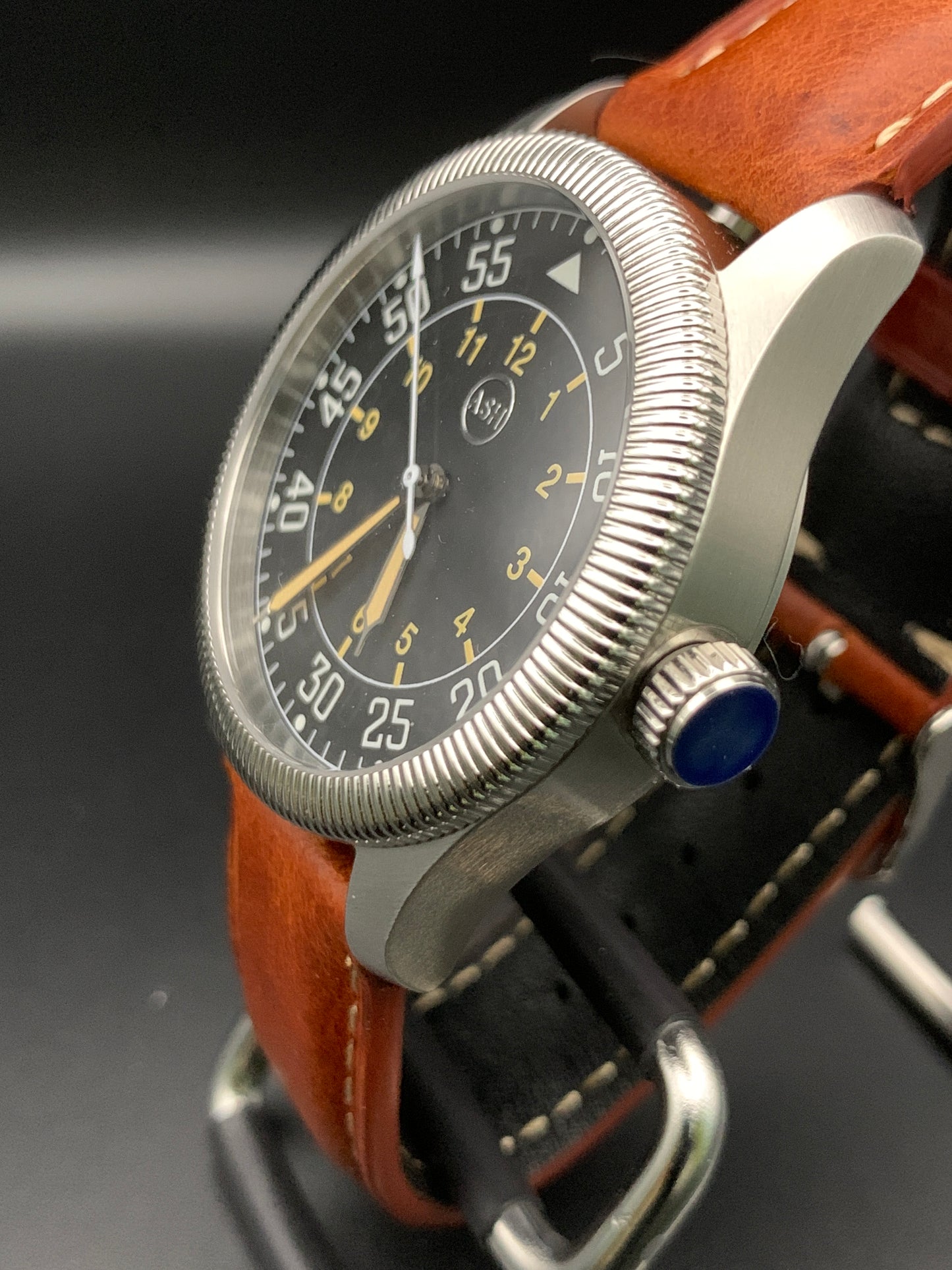 40mm Flieger Type B. Seiko NH38 Automatic