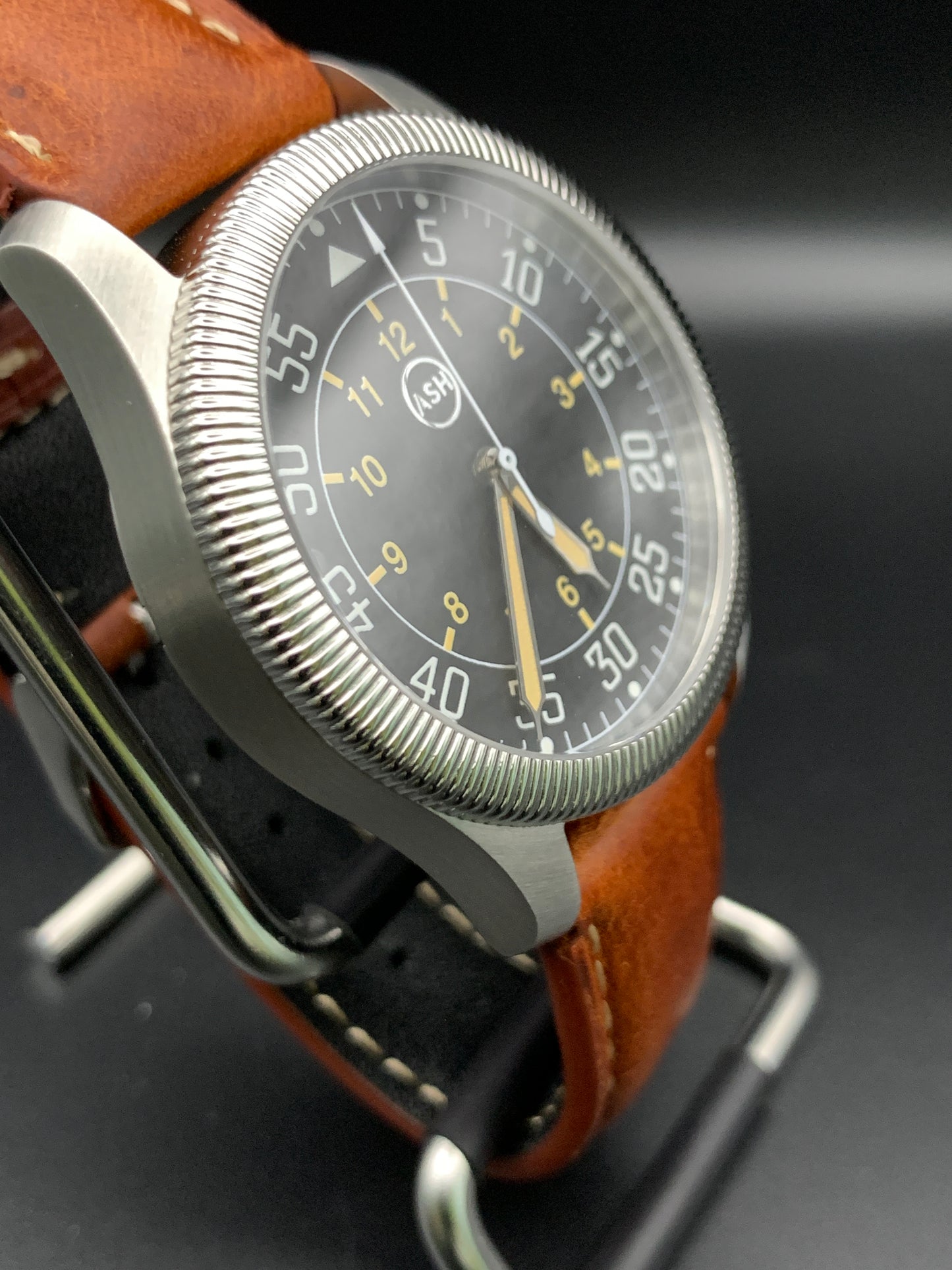40mm Flieger Type B. Seiko NH38 Automatic