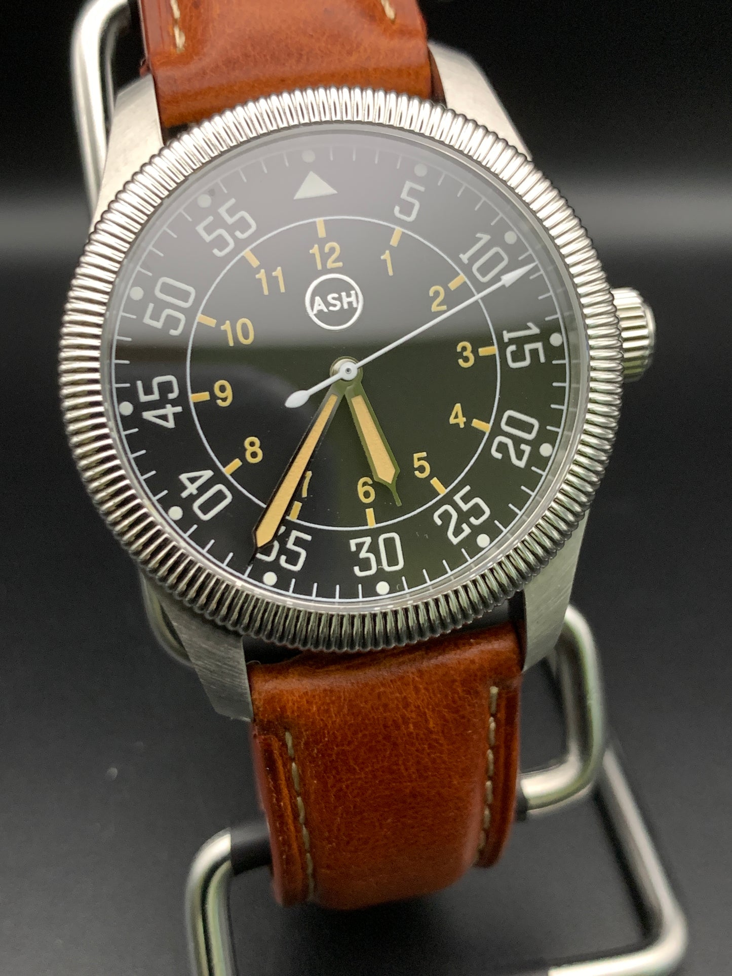 40mm Flieger Type B. Seiko NH38 Automatic