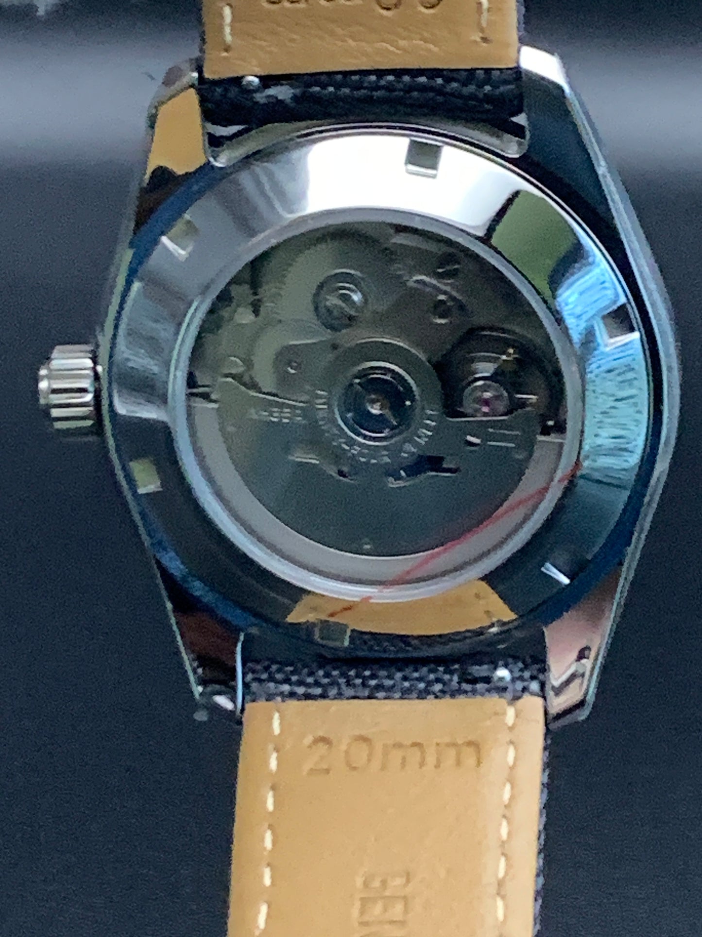 Cloud dial sport watch. Seiko NH35. Sapphire crystal.