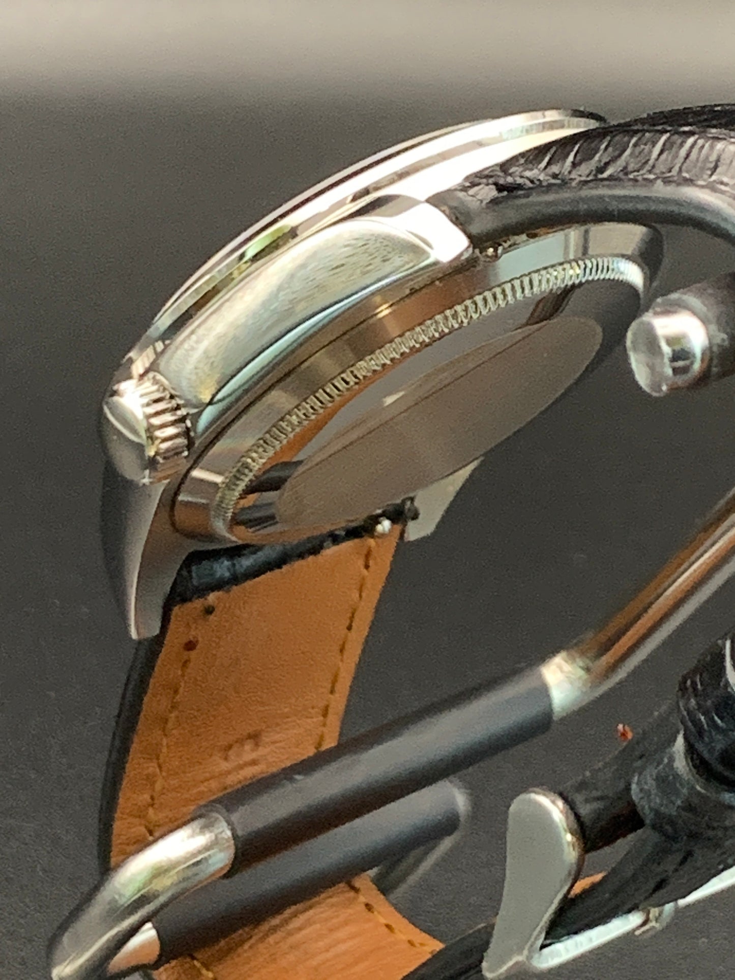 36mm Light blue sunray sport watch. Seiko NH35 Automatic.