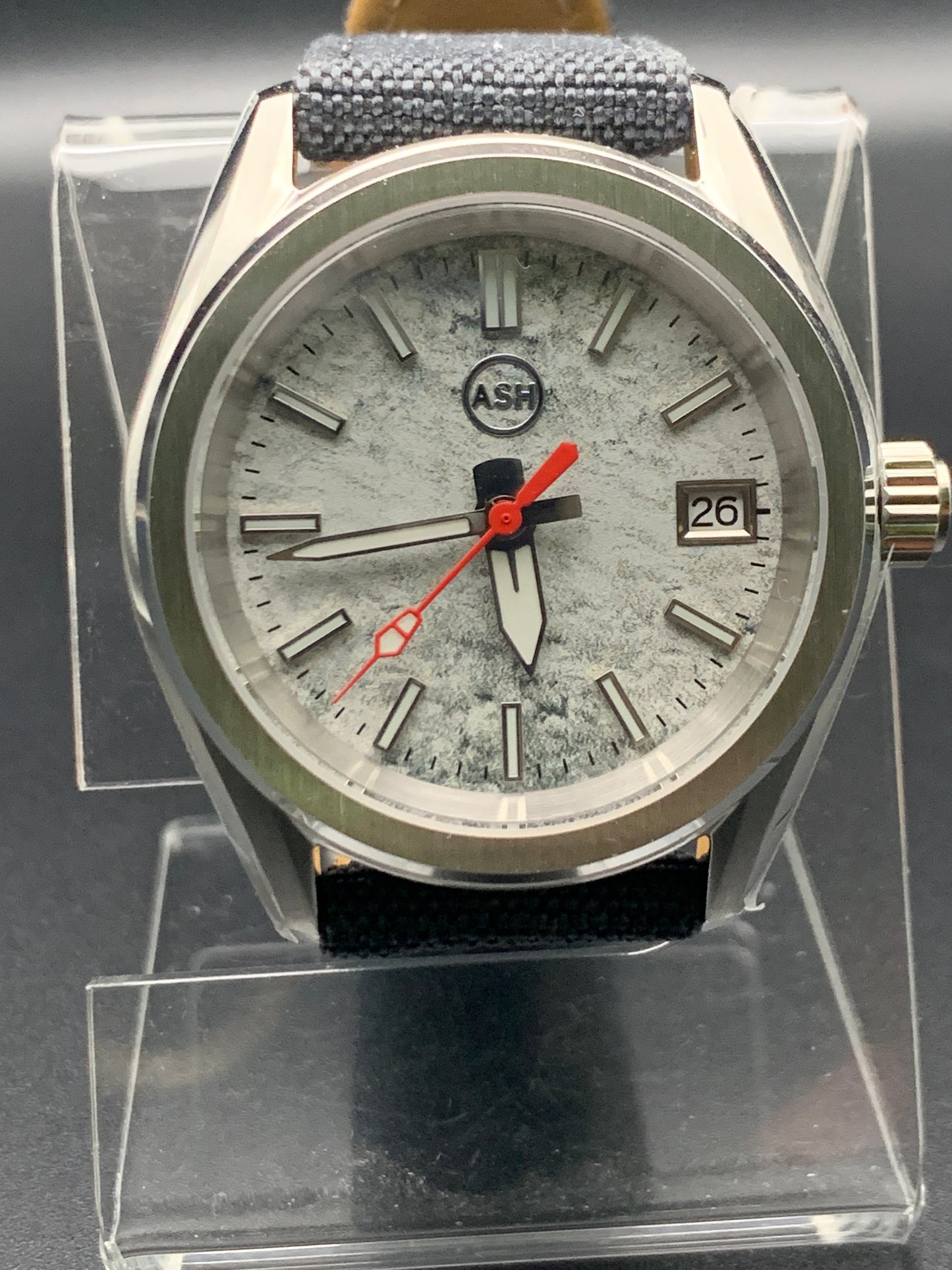 Cloud dial sport watch. Seiko NH35. Sapphire crystal.