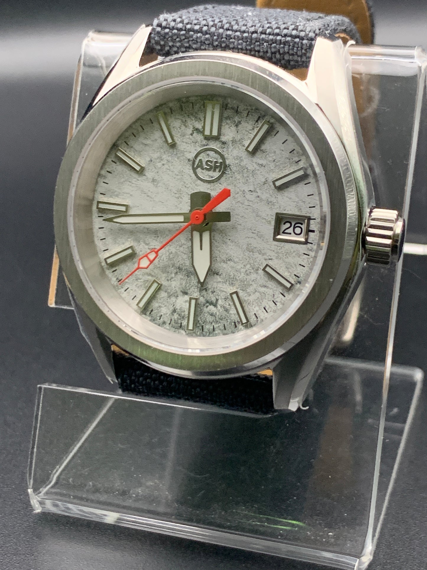 Cloud dial sport watch. Seiko NH35. Sapphire crystal.