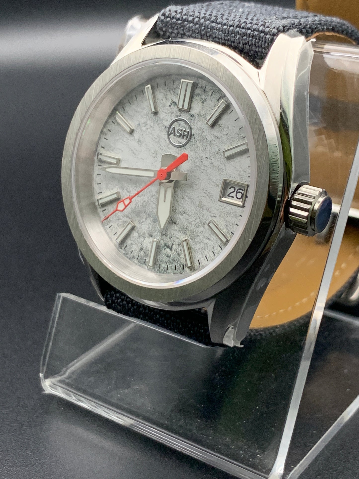 Cloud dial sport watch. Seiko NH35. Sapphire crystal.